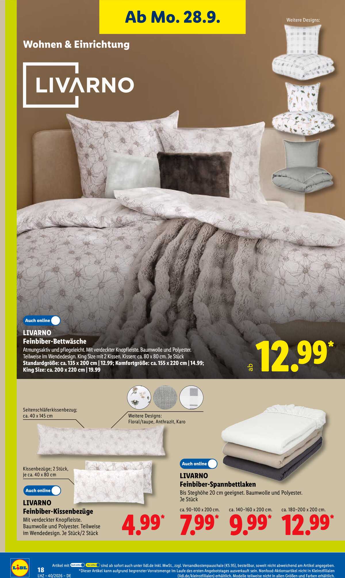 Leták Lidl Německo 28.9.-3.10.2026 strana 34