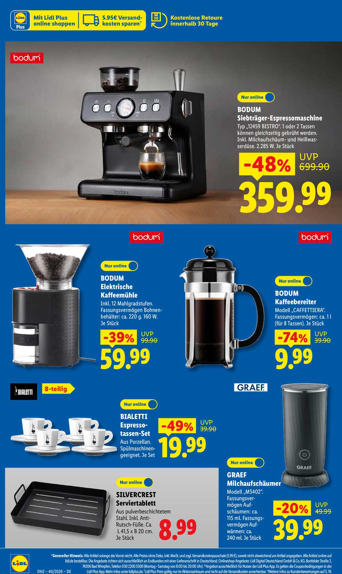 Leták Lidl Německo 28.9.-3.10.2026 strana 48