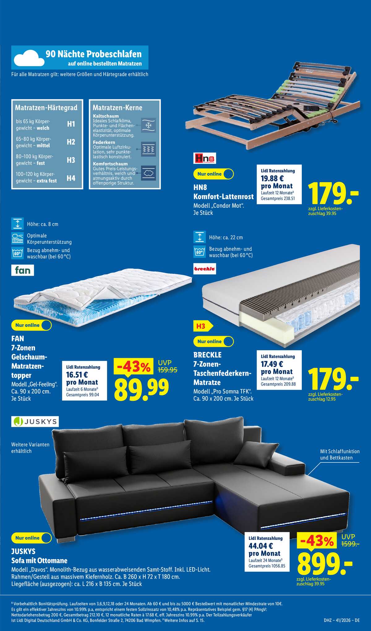 Leták Lidl Německo 5.10.-10.10.2026 strana 3