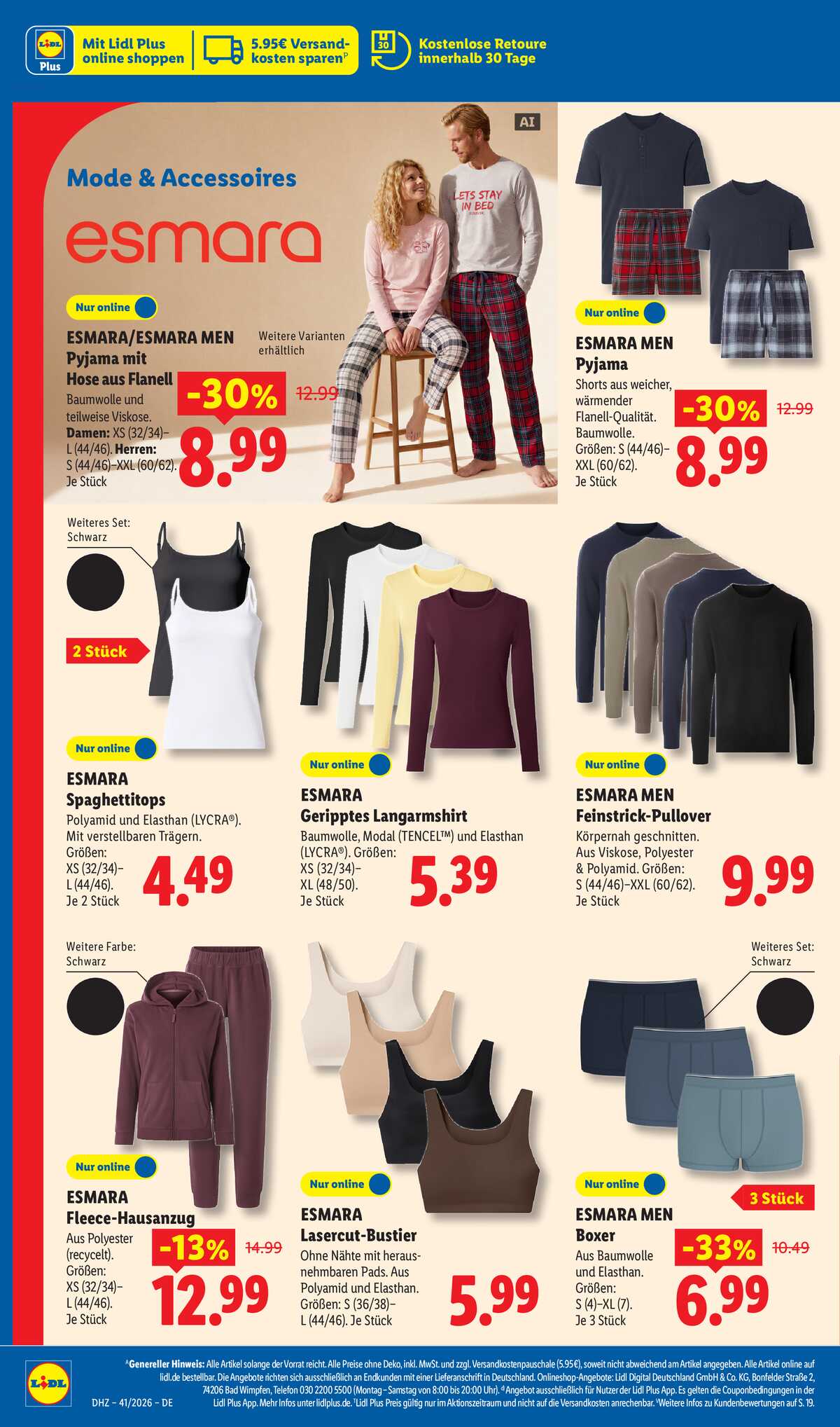 Leták Lidl Německo 5.10.-10.10.2026 strana 4