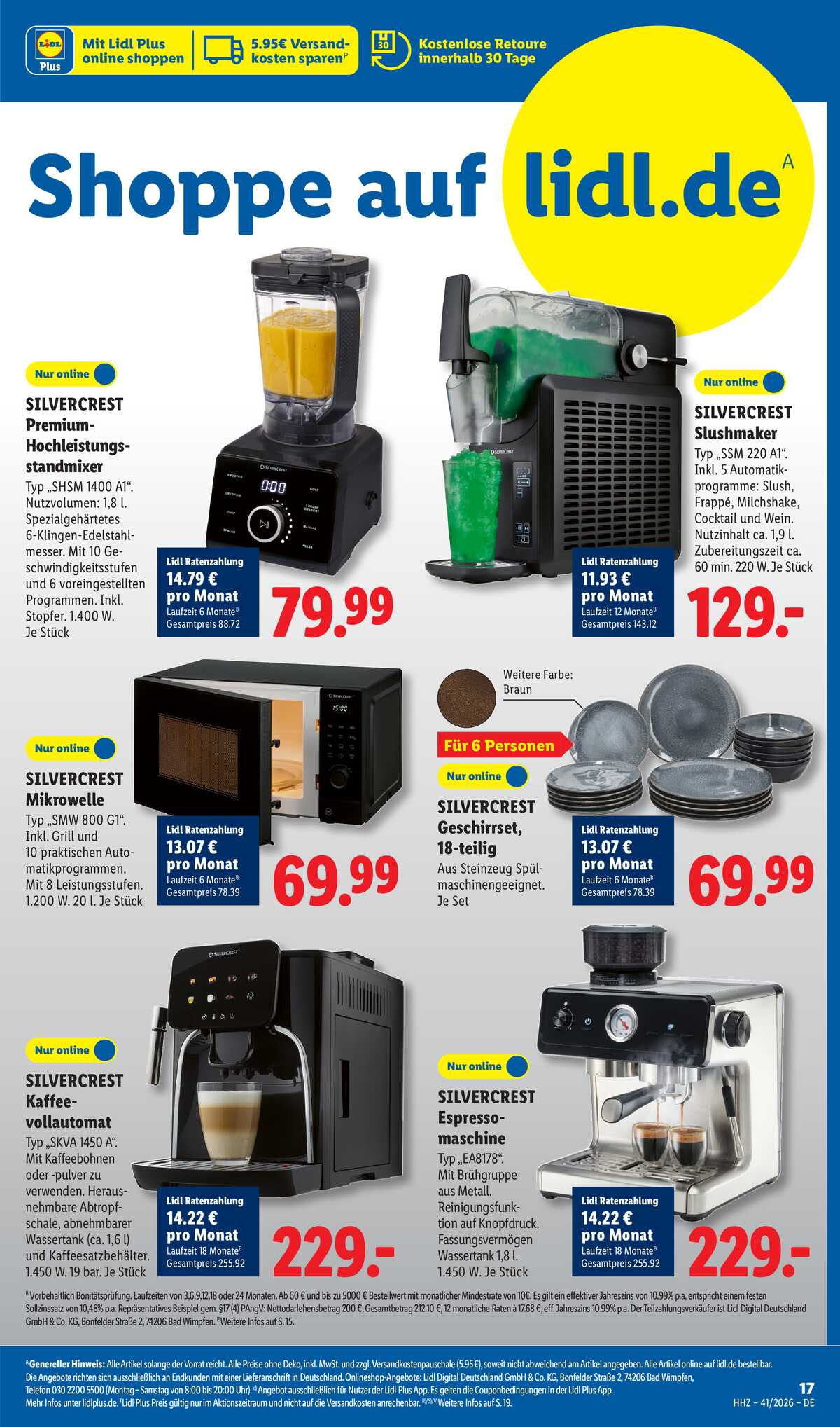 Leták Lidl Německo 5.10.-10.10.2026 strana 9