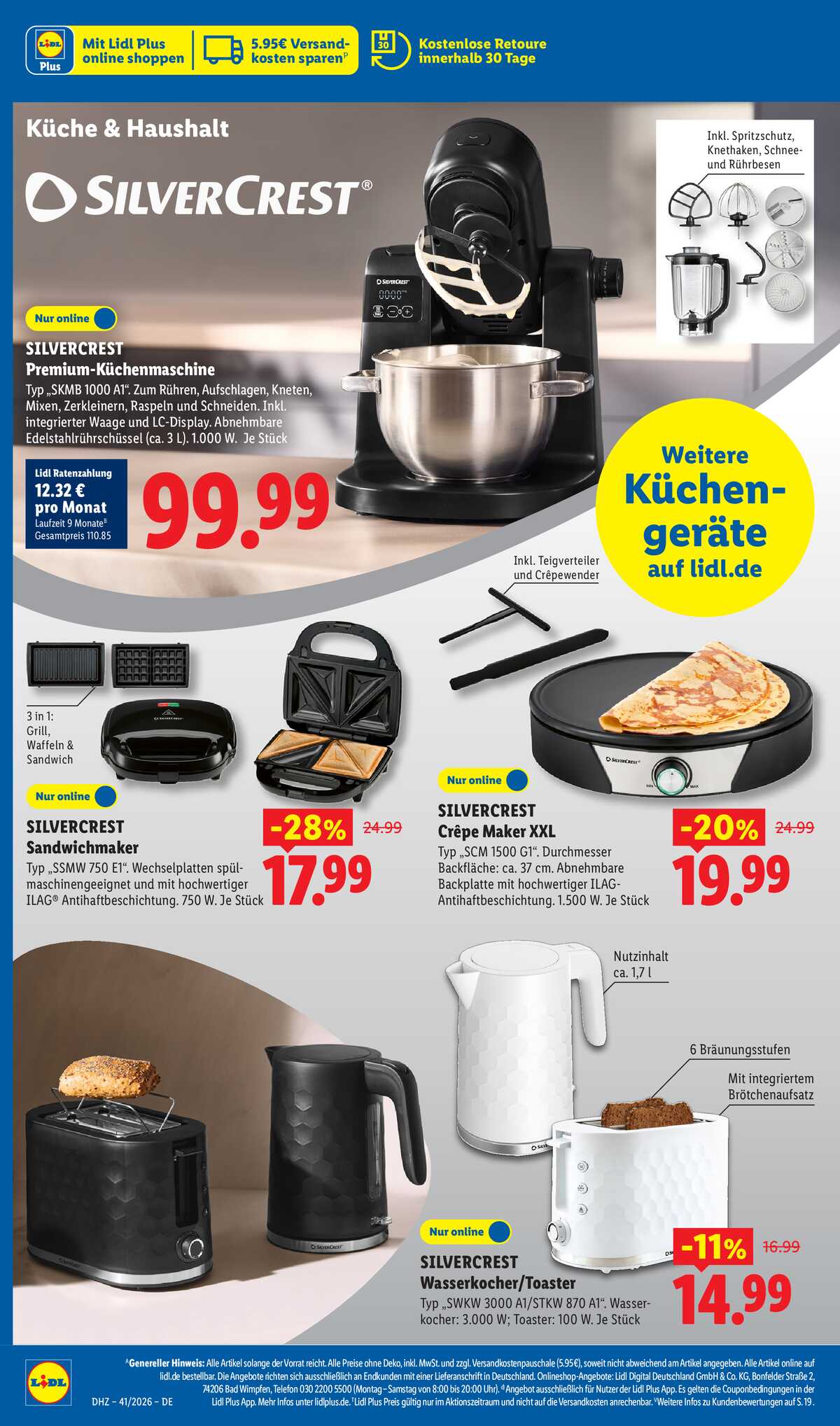 Leták Lidl Německo 5.10.-10.10.2026 strana 10