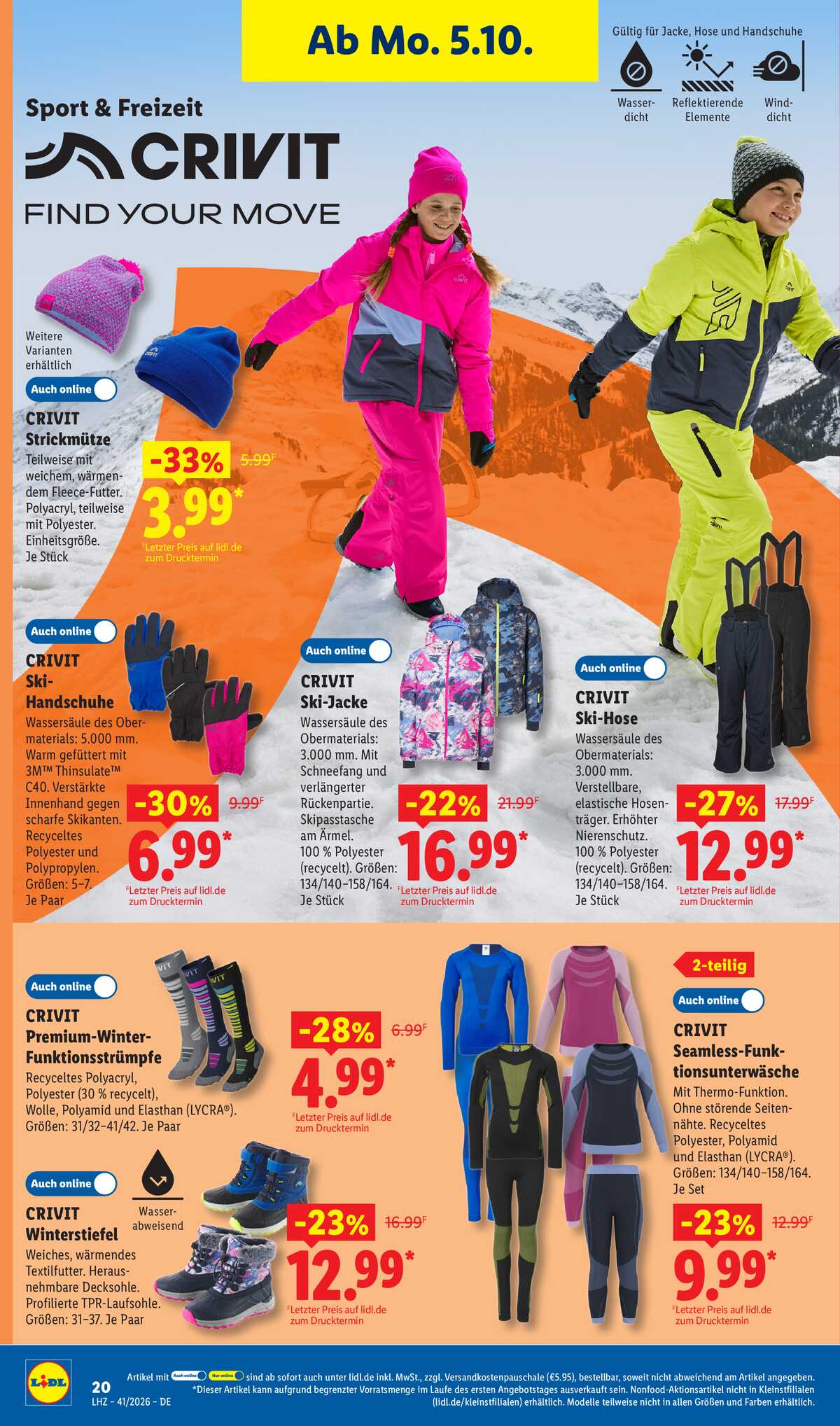 Leták Lidl Německo 5.10.-10.10.2026 strana 14
