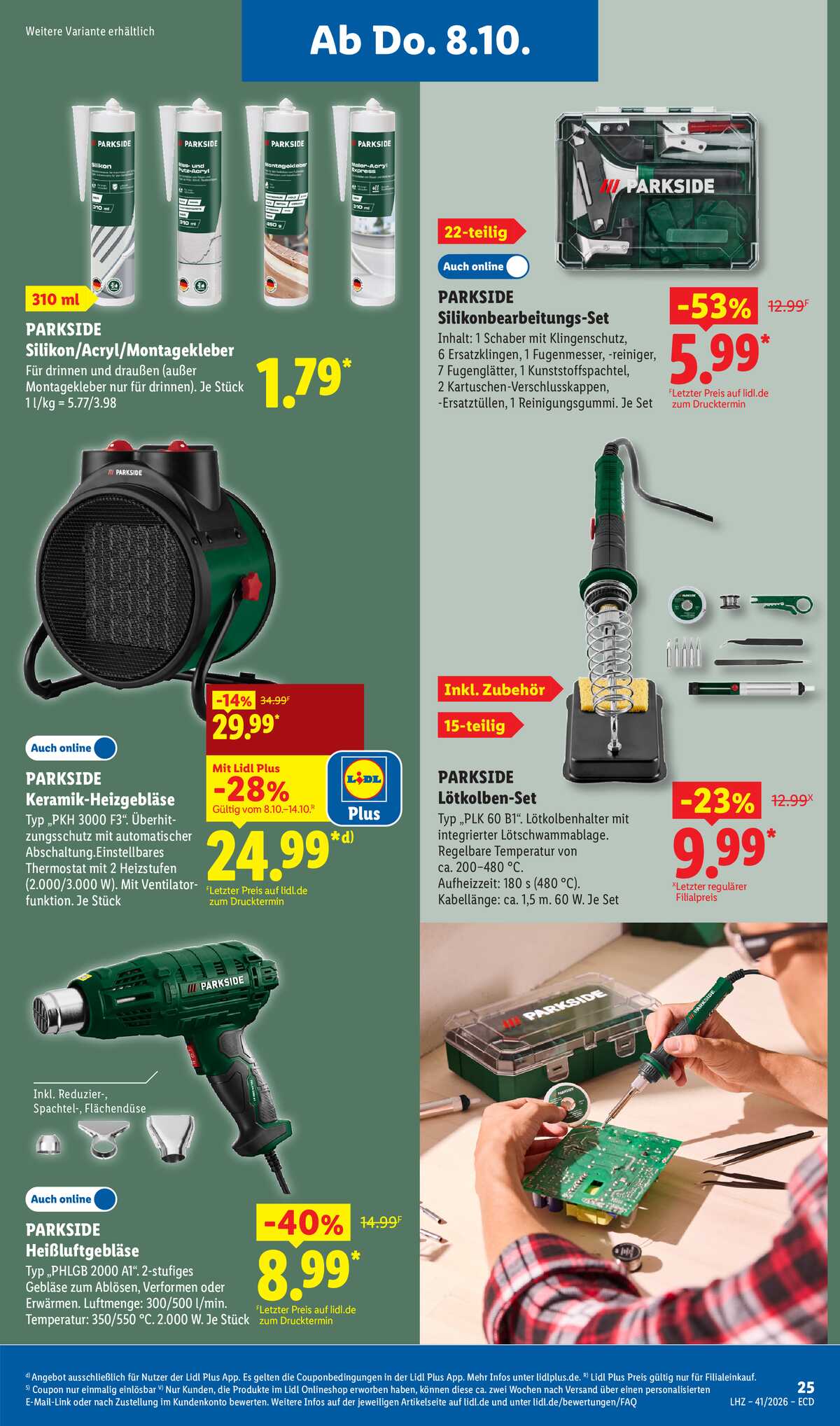 Leták Lidl Německo 5.10.-10.10.2026 strana 19