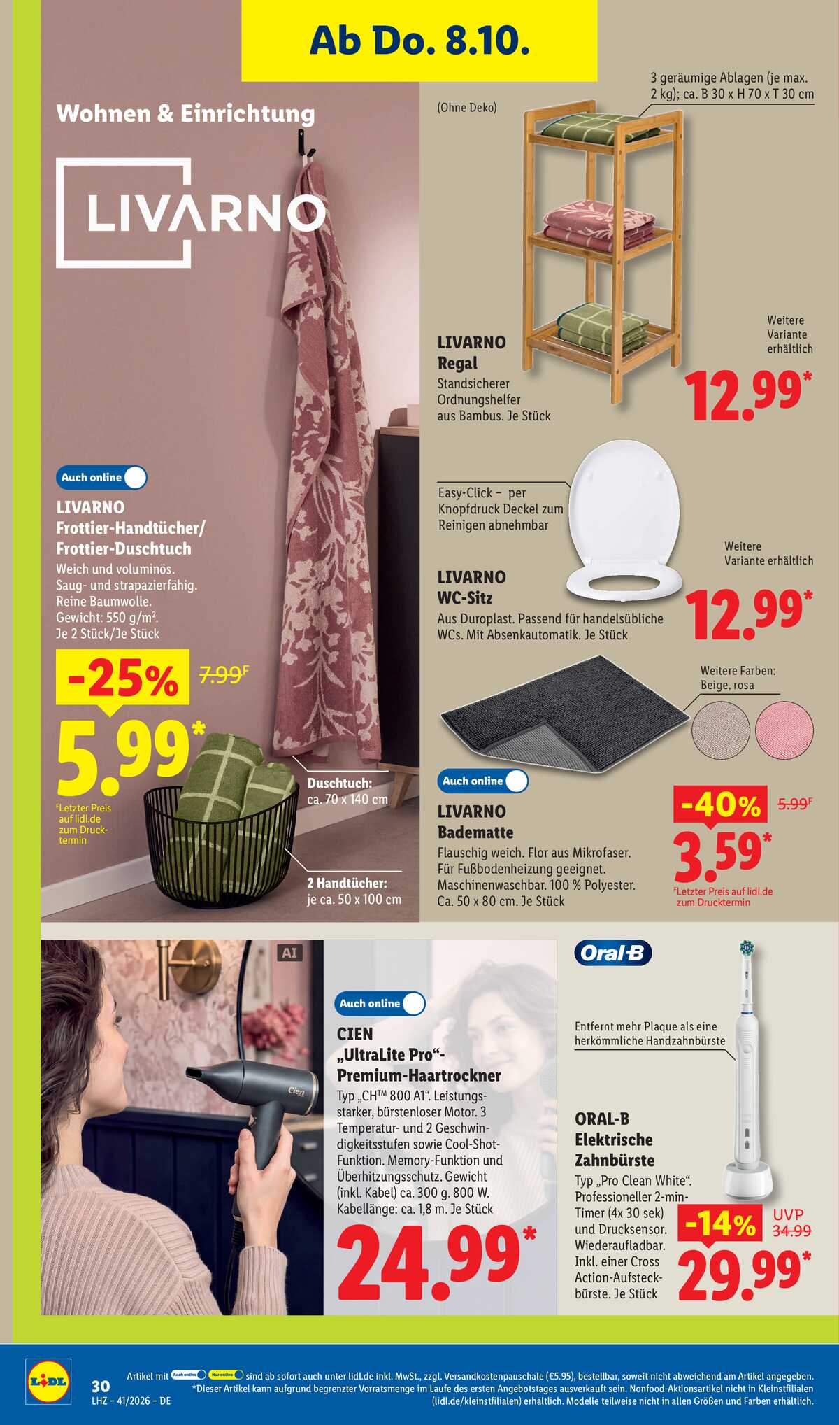 Leták Lidl Německo 5.10.-10.10.2026 strana 24