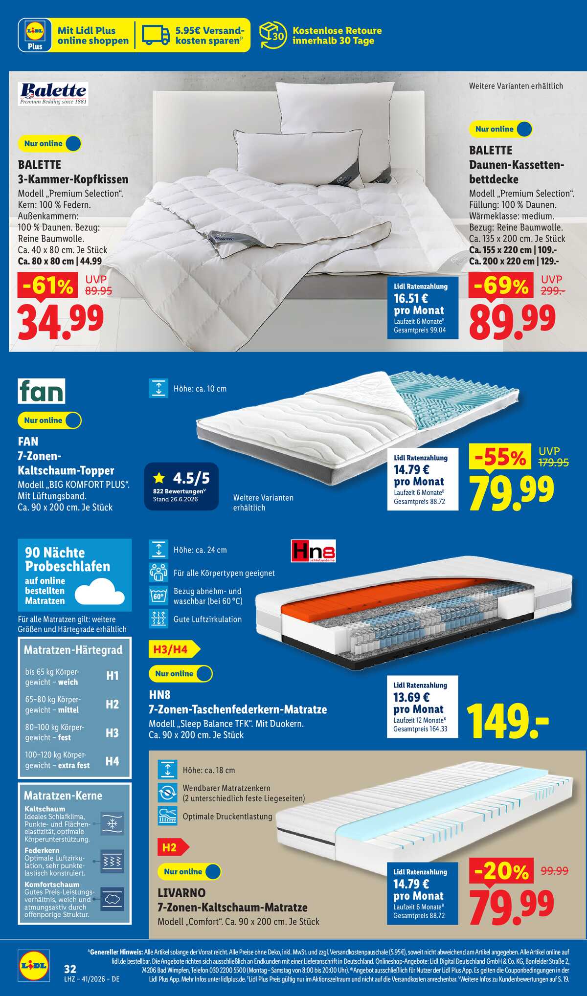 Leták Lidl Německo 5.10.-10.10.2026 strana 26