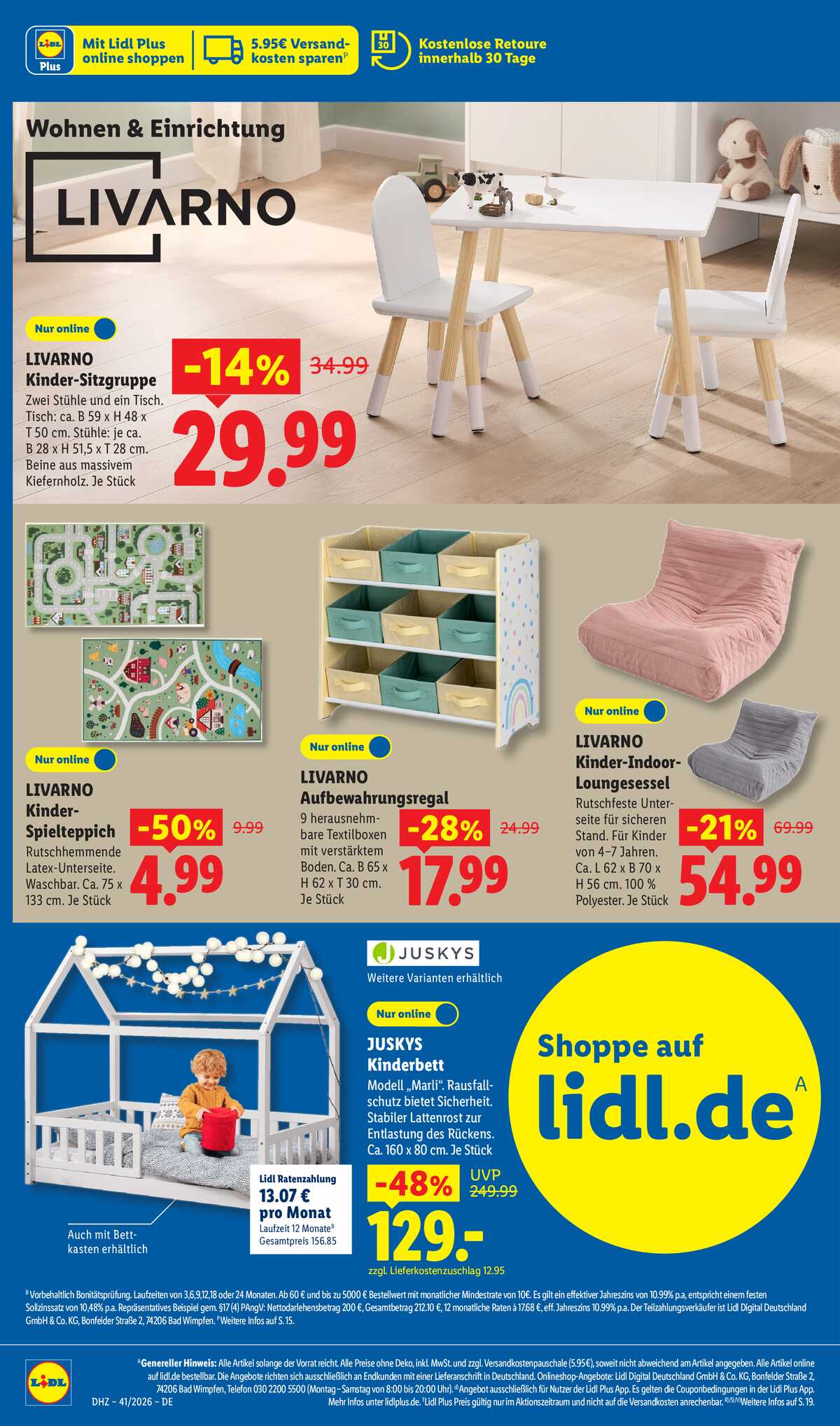 Leták Lidl Německo 5.10.-10.10.2026 strana 28