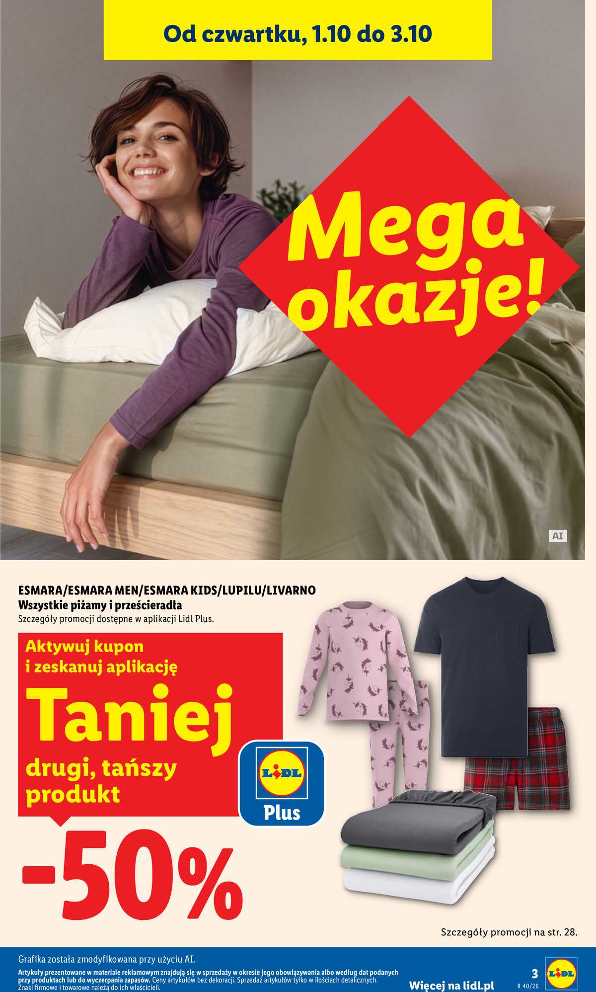 Leták Lidl Polsko 28.9.-3.10.2026 - Leták platí od 28. září do 3. října. strana 3