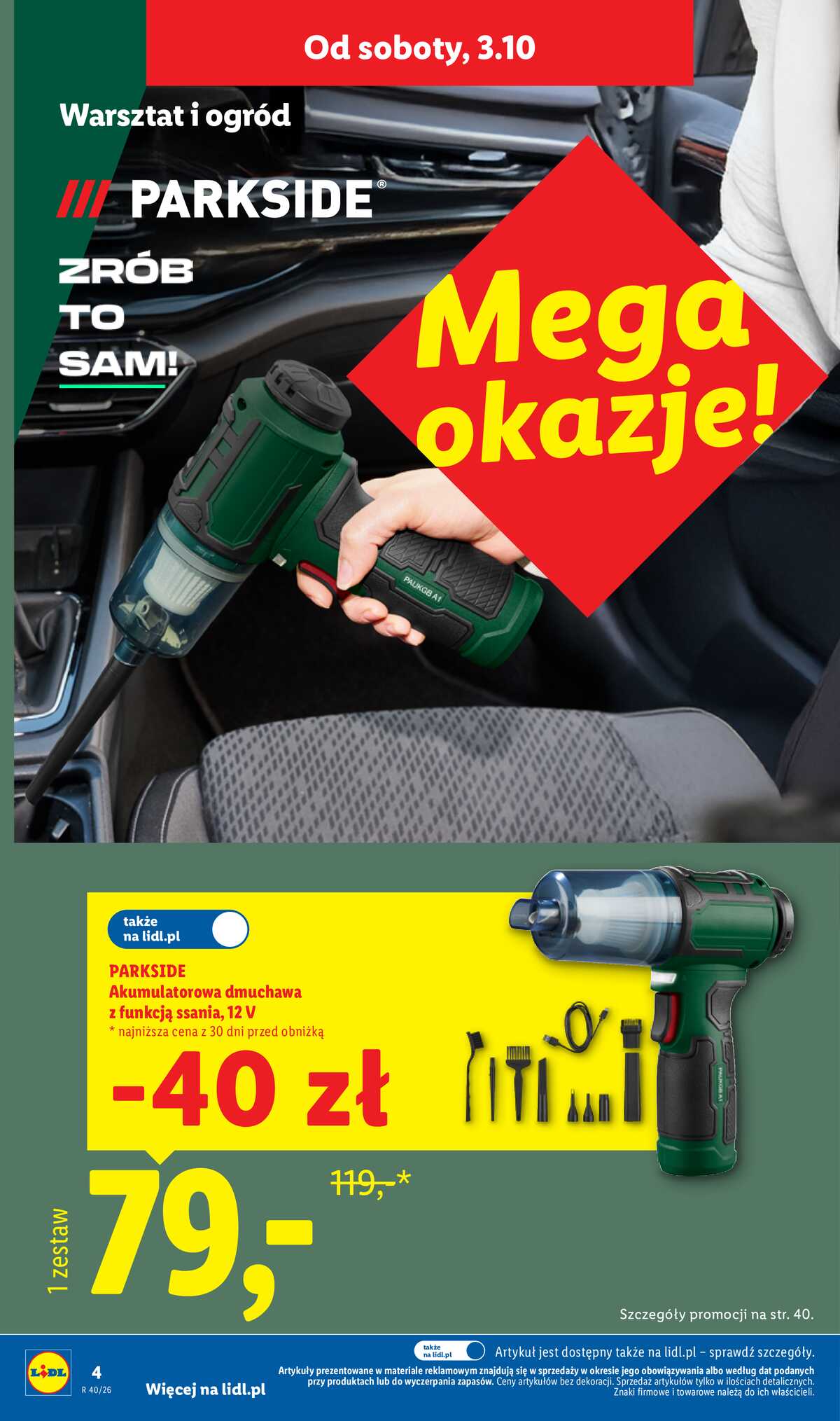 Leták Lidl Polsko 28.9.-3.10.2026 - Leták platí od 28. září do 3. října. strana 4