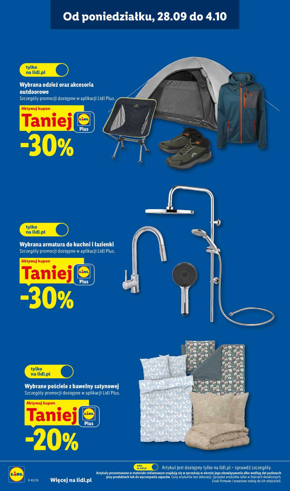 Leták Lidl Polsko 28.9.-3.10.2026 - Leták platí od 28. září do 3. října. strana 8