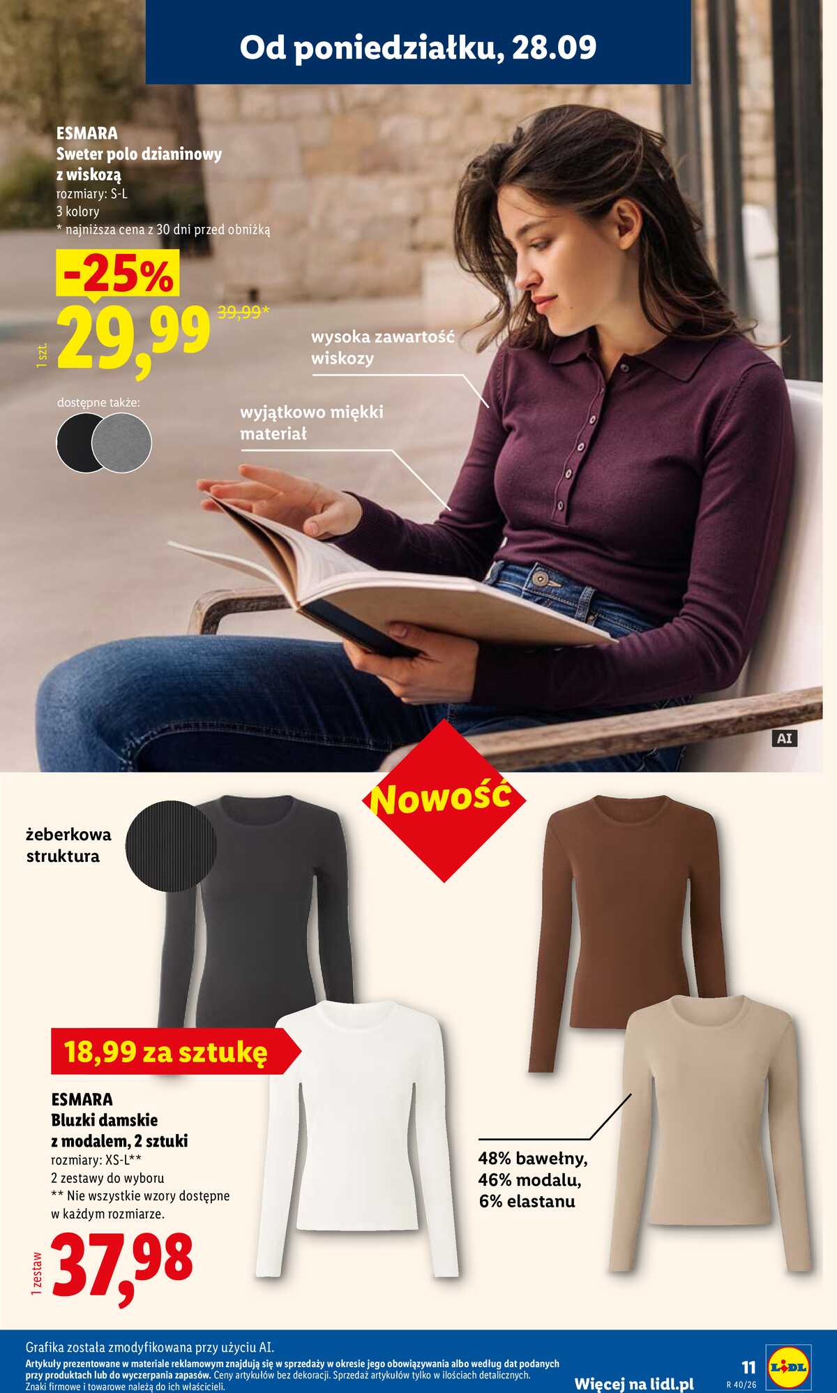 Leták Lidl Polsko 28.9.-3.10.2026 - Leták platí od 28. září do 3. října. strana 15