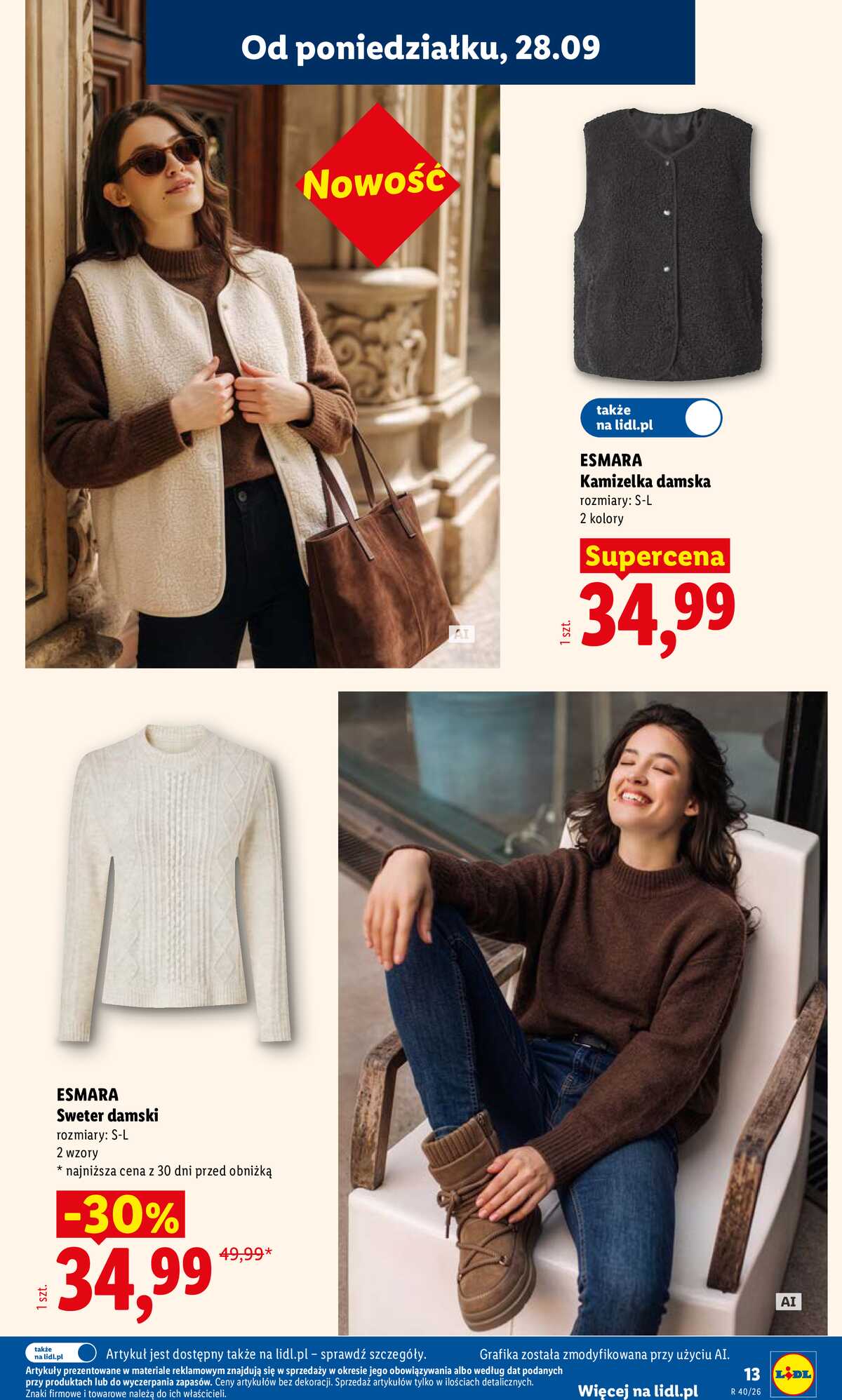 Leták Lidl Polsko 28.9.-3.10.2026 - Leták platí od 28. září do 3. října. strana 17
