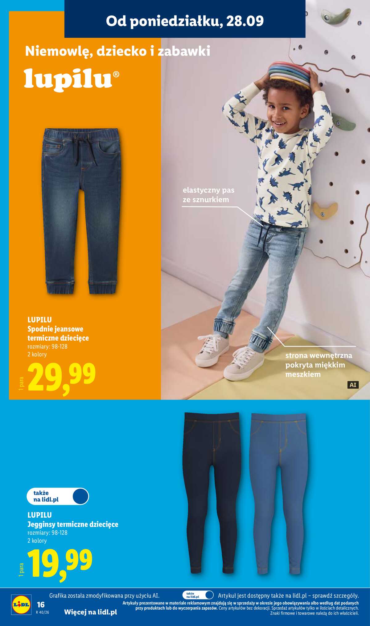 Leták Lidl Polsko 28.9.-3.10.2026 - Leták platí od 28. září do 3. října. strana 20