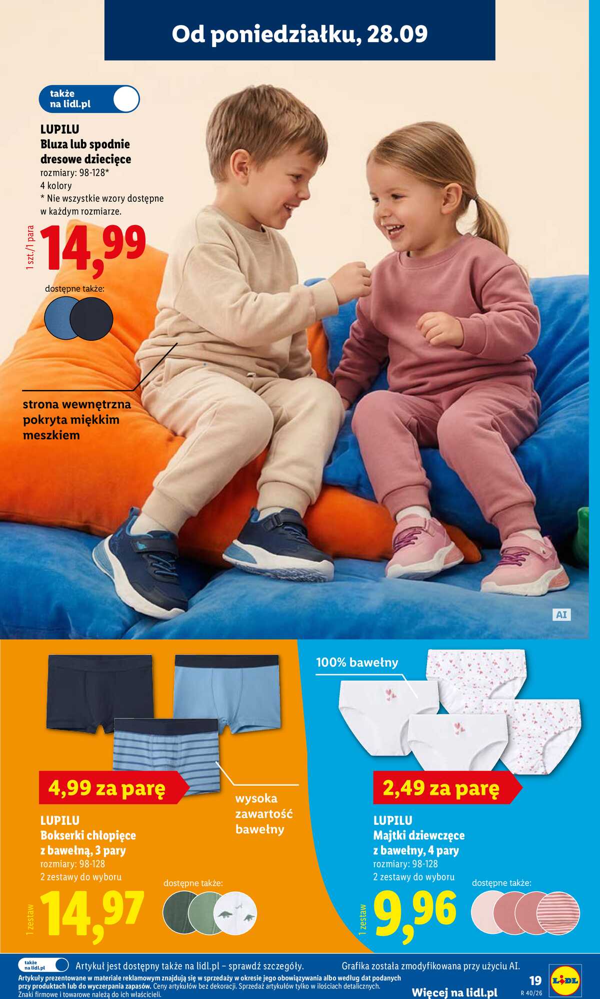Leták Lidl Polsko 28.9.-3.10.2026 - Leták platí od 28. září do 3. října. strana 23