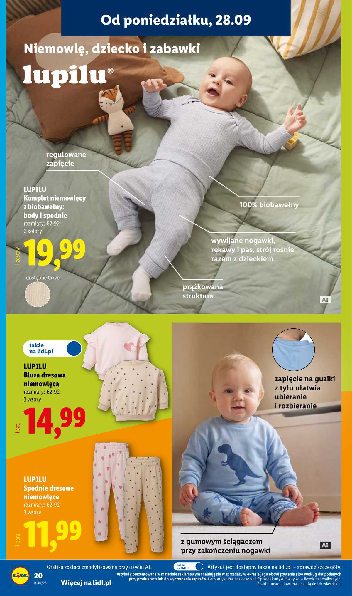 Leták Lidl Polsko 28.9.-3.10.2026 - Leták platí od 28. září do 3. října. strana 24