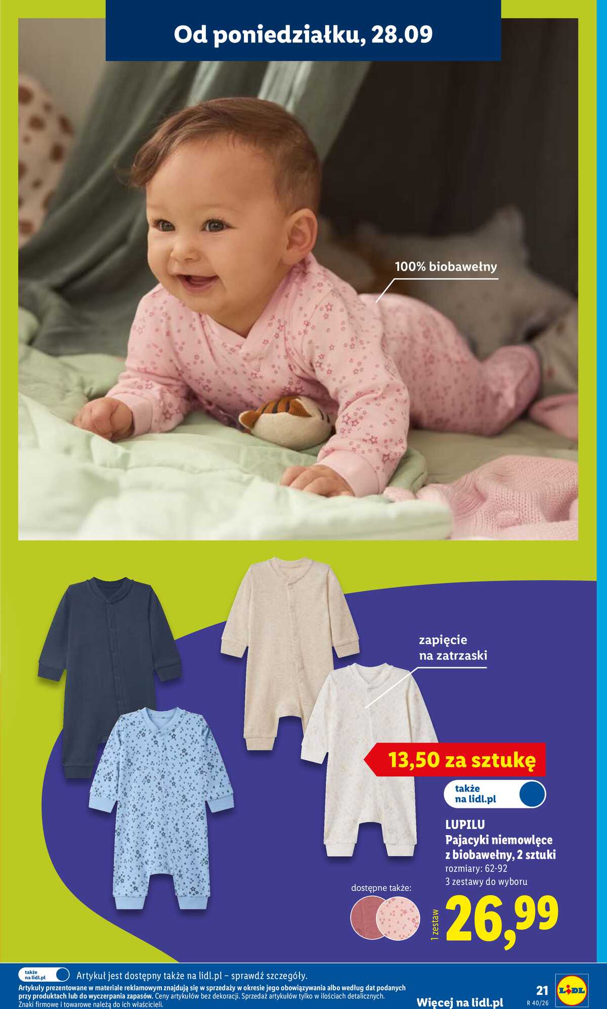 Leták Lidl Polsko 28.9.-3.10.2026 - Leták platí od 28. září do 3. října. strana 25