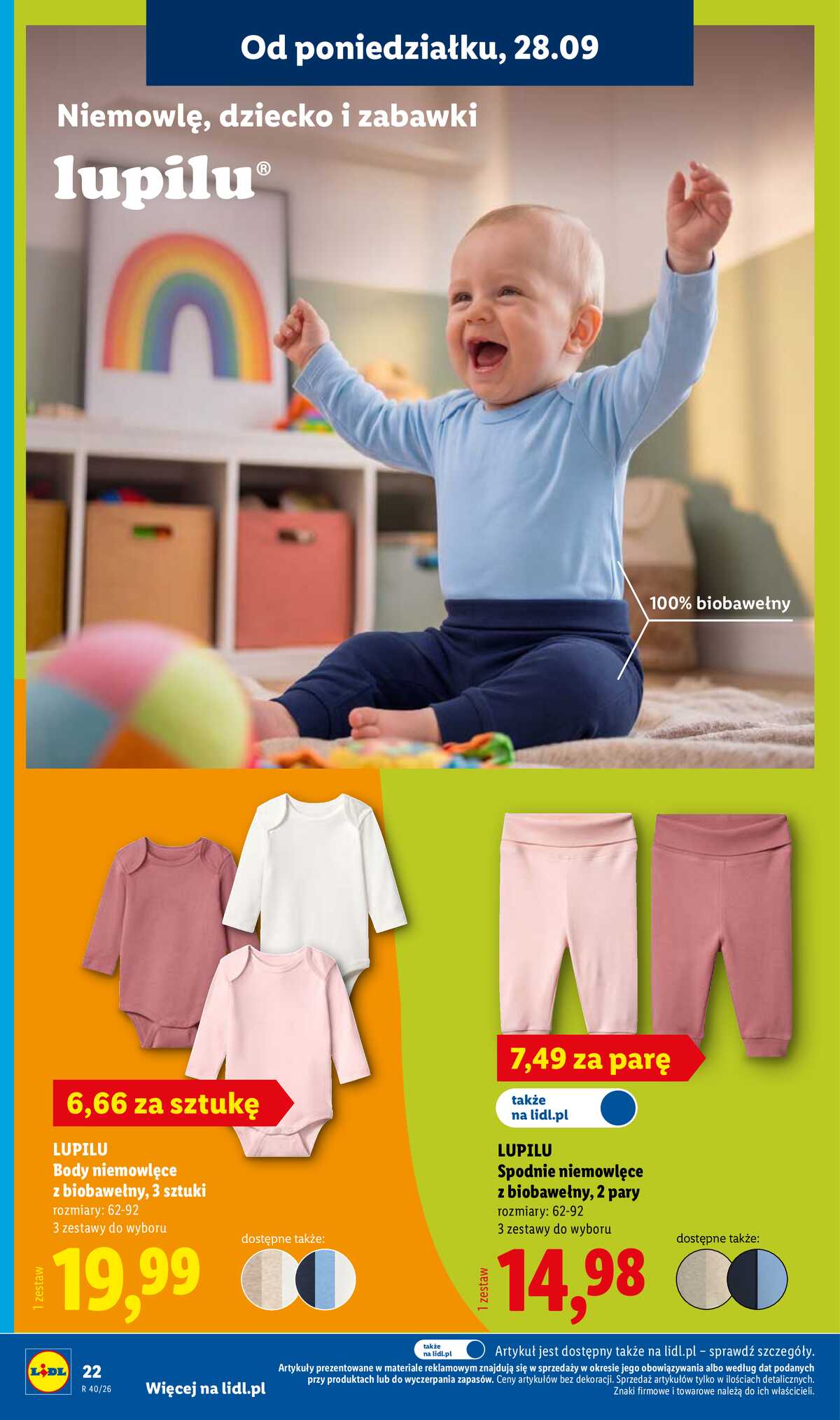 Leták Lidl Polsko 28.9.-3.10.2026 - Leták platí od 28. září do 3. října. strana 26