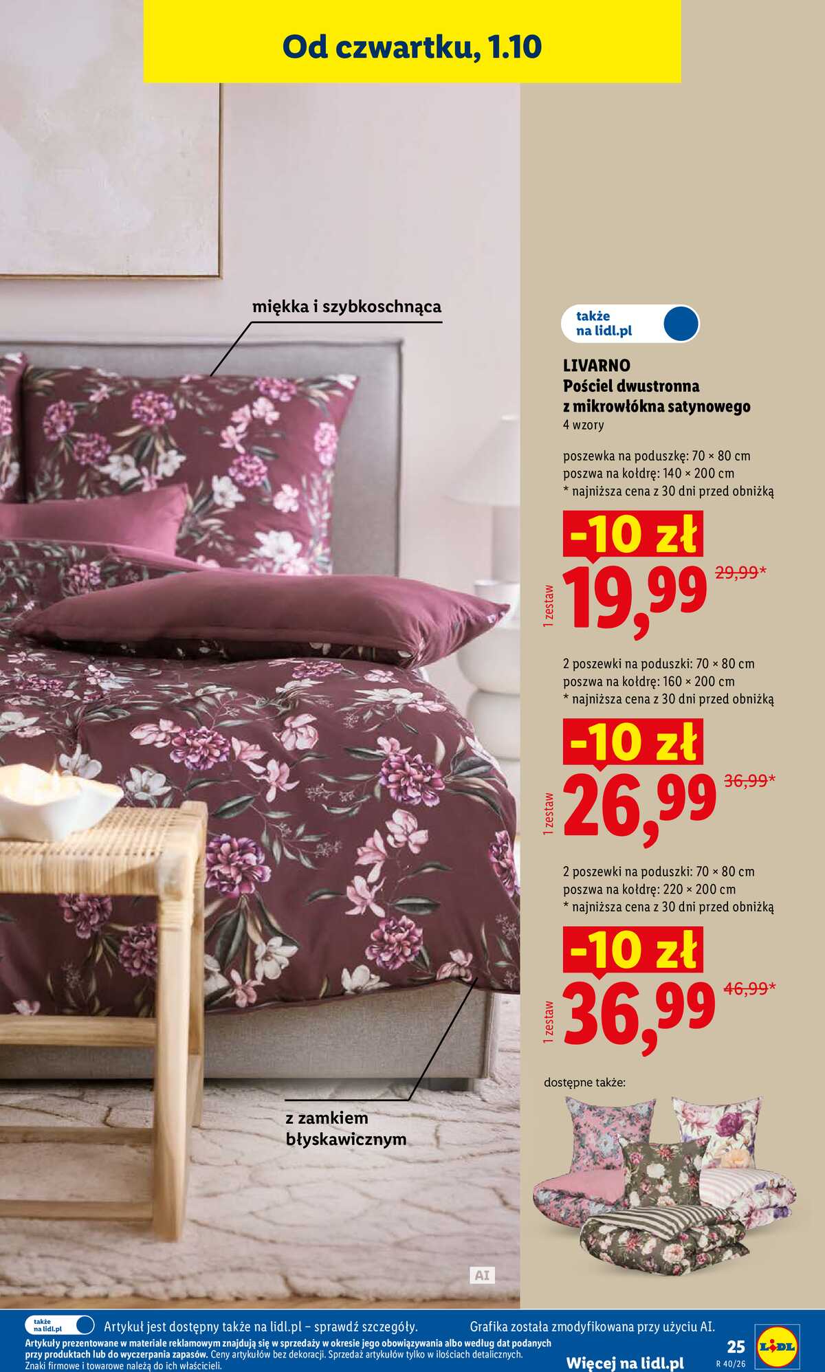 Leták Lidl Polsko 28.9.-3.10.2026 - Leták platí od 28. září do 3. října. strana 33