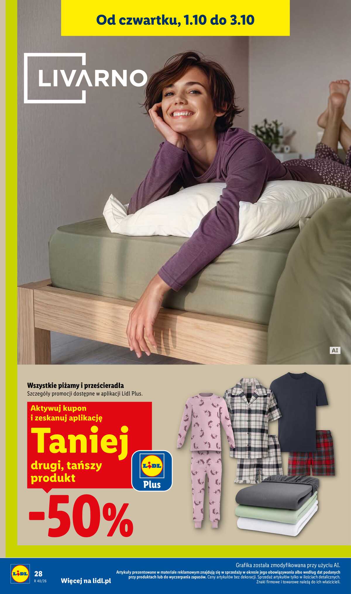 Leták Lidl Polsko 28.9.-3.10.2026 - Leták platí od 28. září do 3. října. strana 36