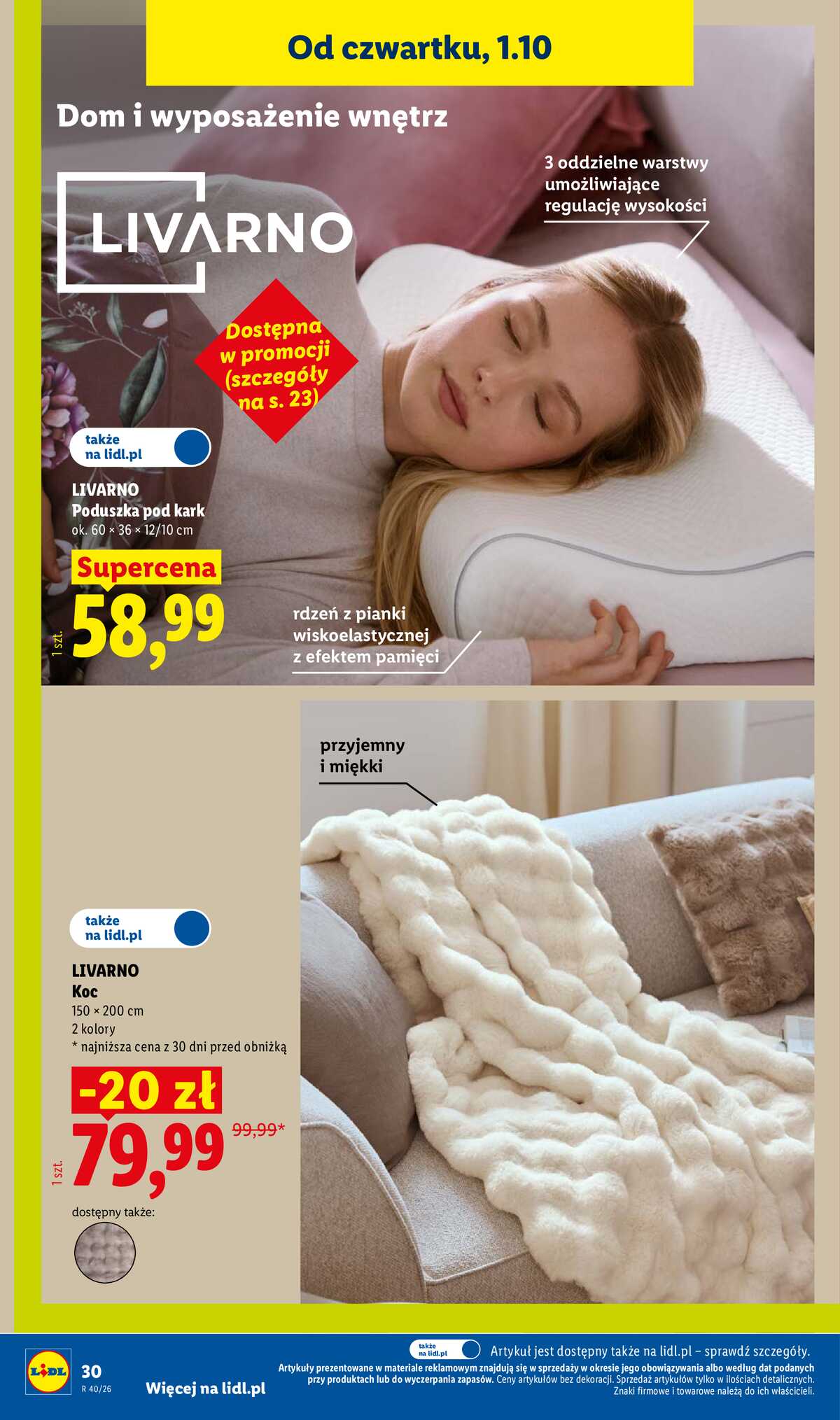 Leták Lidl Polsko 28.9.-3.10.2026 - Leták platí od 28. září do 3. října. strana 38