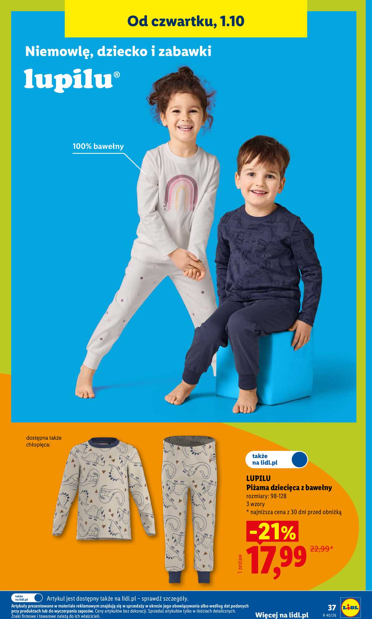 Leták Lidl Polsko 28.9.-3.10.2026 - Leták platí od 28. září do 3. října. strana 45