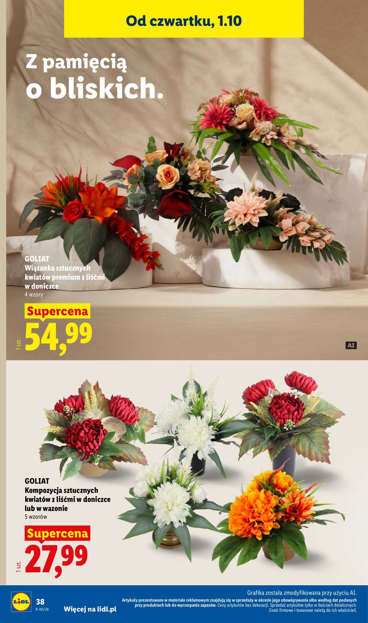 Leták Lidl Polsko 28.9.-3.10.2026 - Leták platí od 28. září do 3. října. strana 46