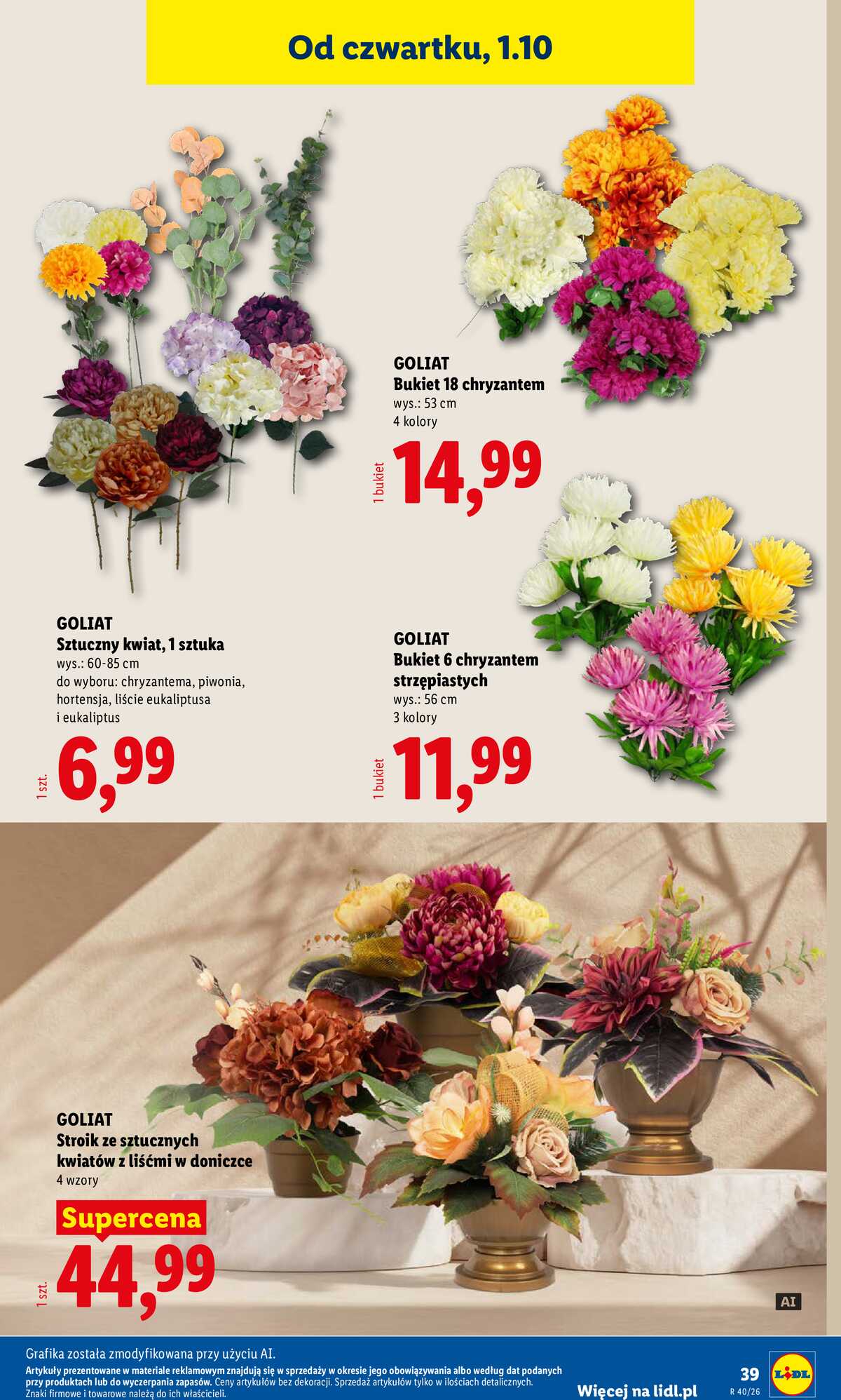 Leták Lidl Polsko 28.9.-3.10.2026 - Leták platí od 28. září do 3. října. strana 47