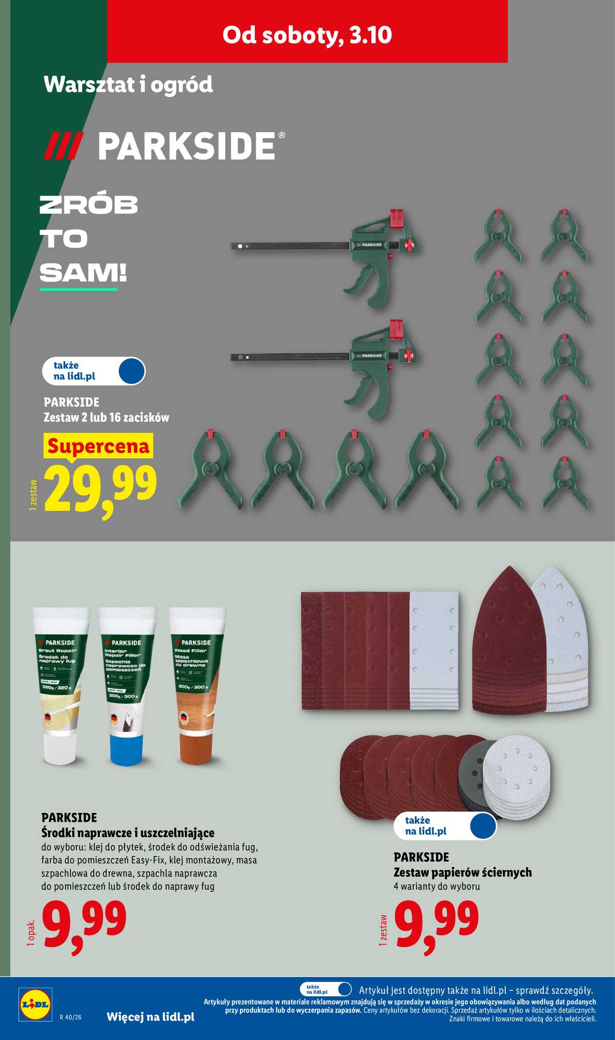 Leták Lidl Polsko 28.9.-3.10.2026 - Leták platí od 28. září do 3. října. strana 56