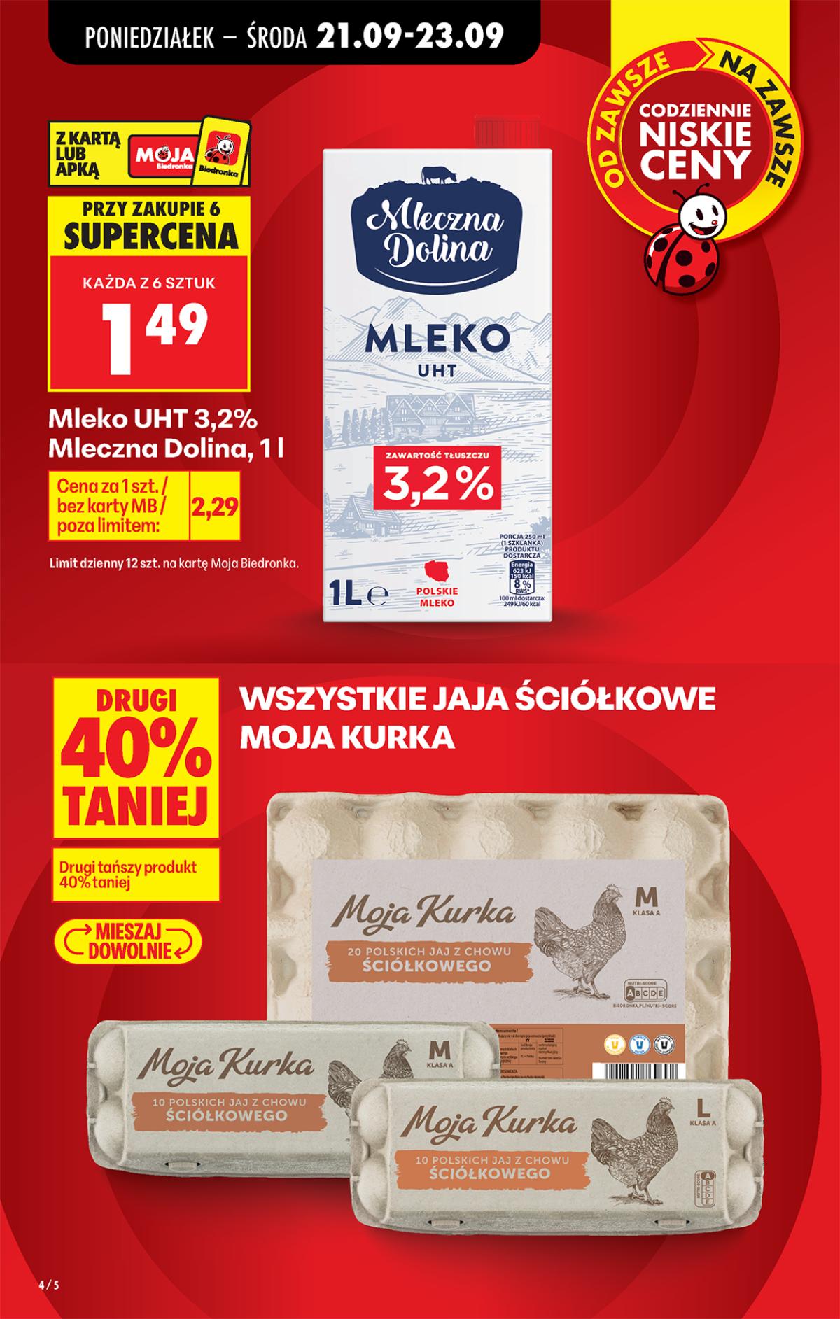 Leták Biedronka Polsko 21.9.-27.9.2026 strana 6