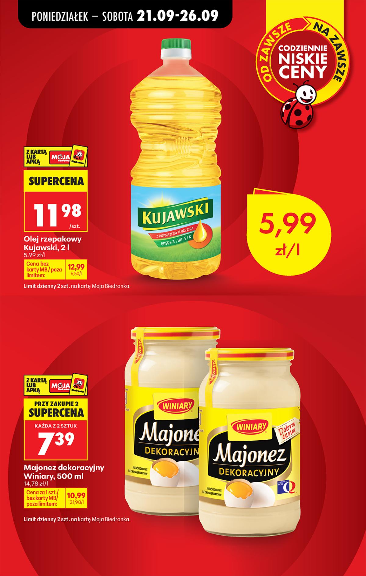 Leták Biedronka Polsko 21.9.-27.9.2026 strana 10