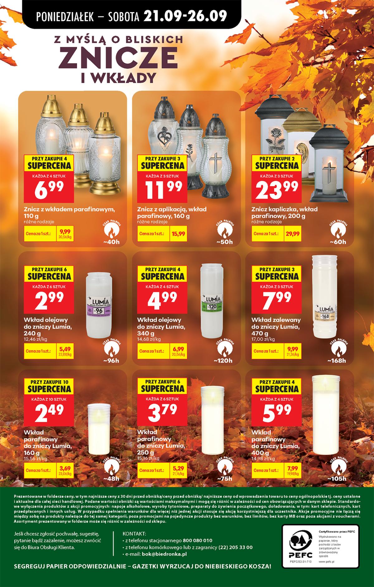 Leták Biedronka Polsko 21.9.-27.9.2026 strana 107