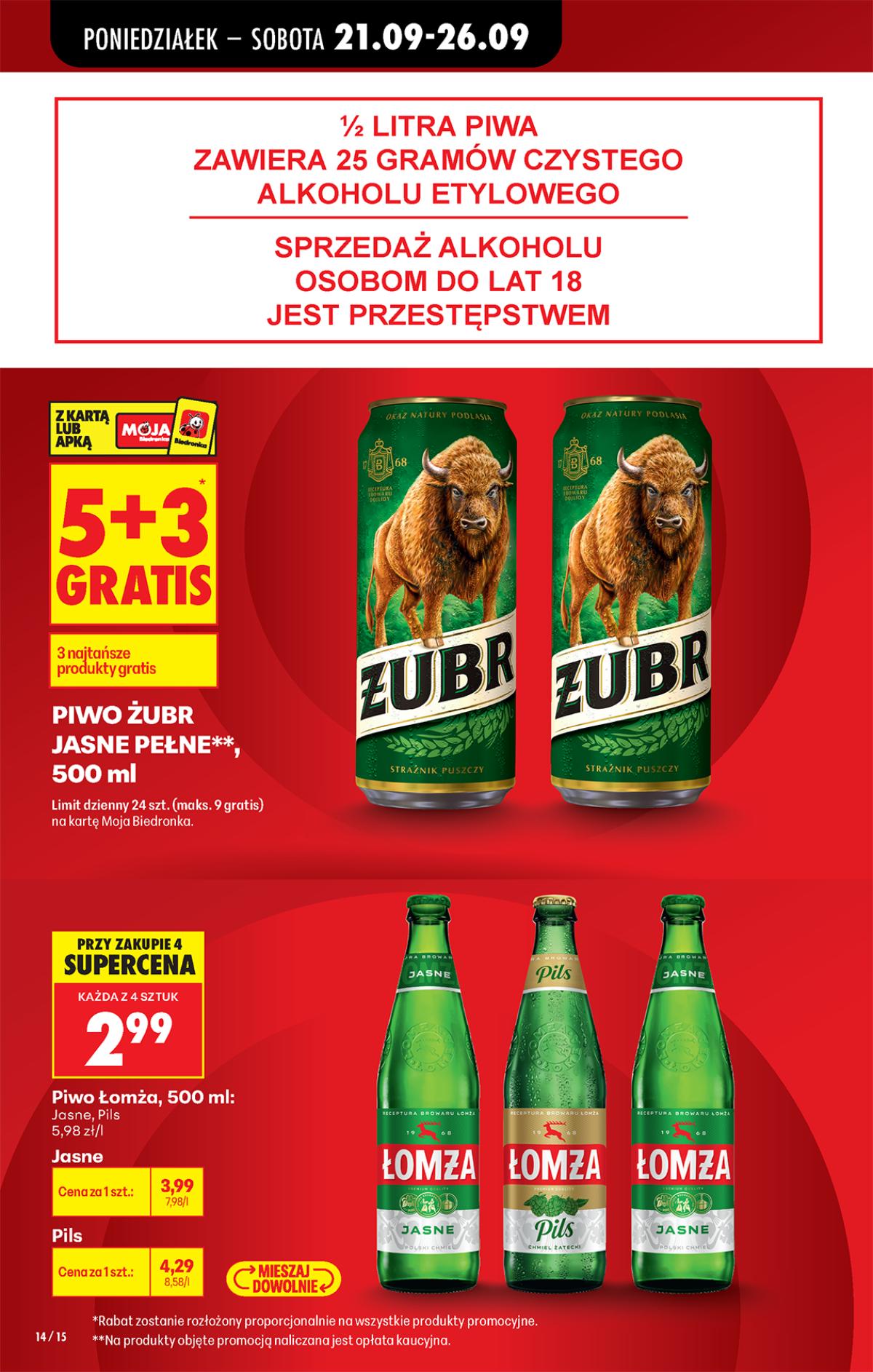 Leták Biedronka Polsko 21.9.-27.9.2026 strana 26