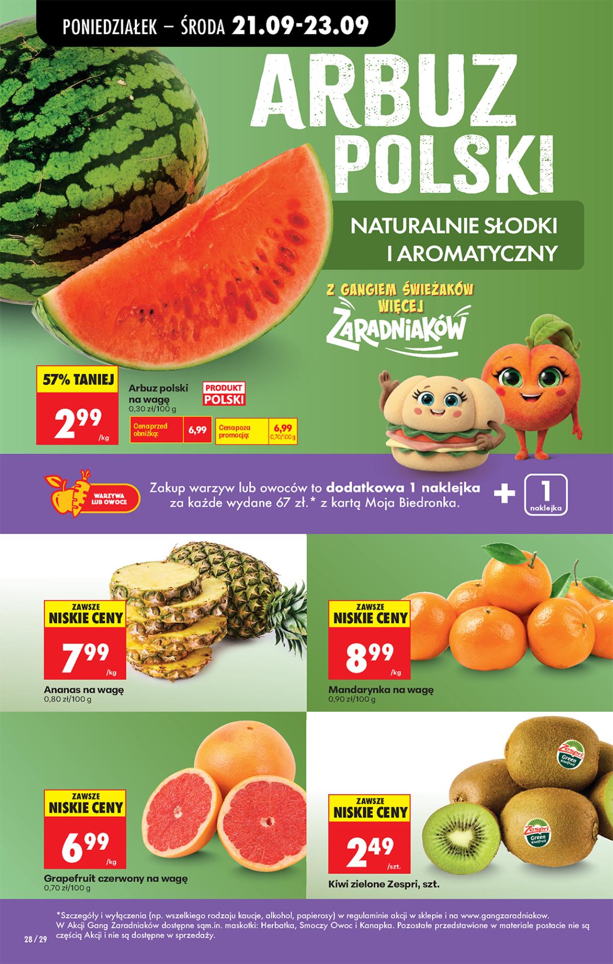 Leták Biedronka Polsko 21.9.-27.9.2026 strana 43