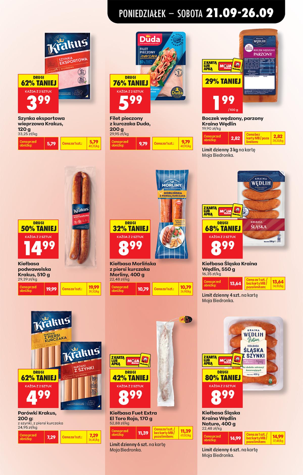Leták Biedronka Polsko 21.9.-27.9.2026 strana 59