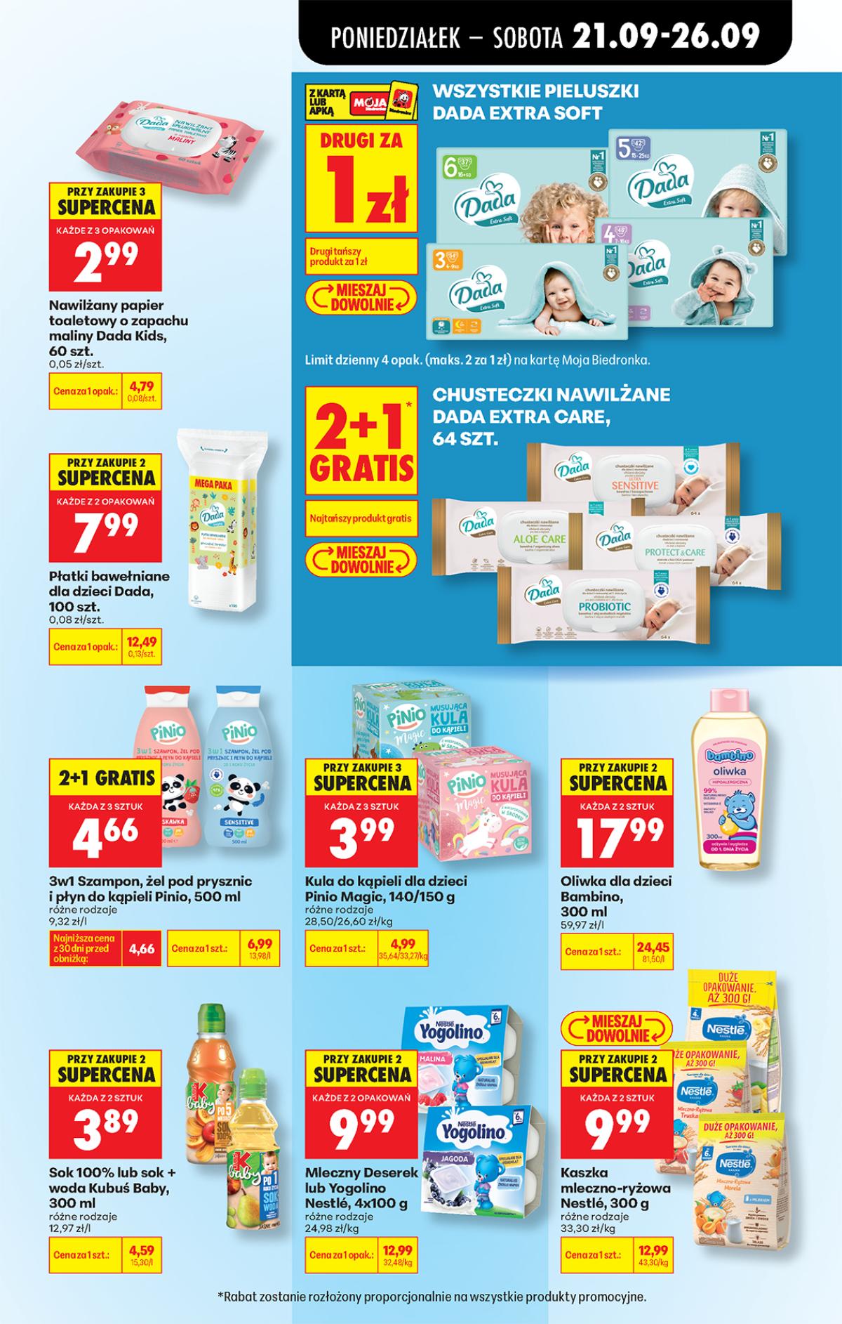 Leták Biedronka Polsko 21.9.-27.9.2026 strana 99
