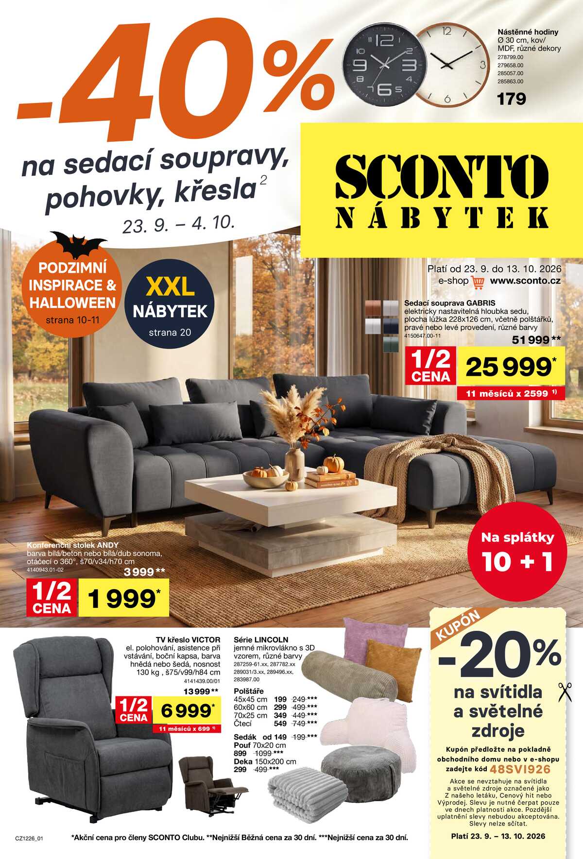 Sconto nábytek od 23.9. do 13.10.2026 strana 1