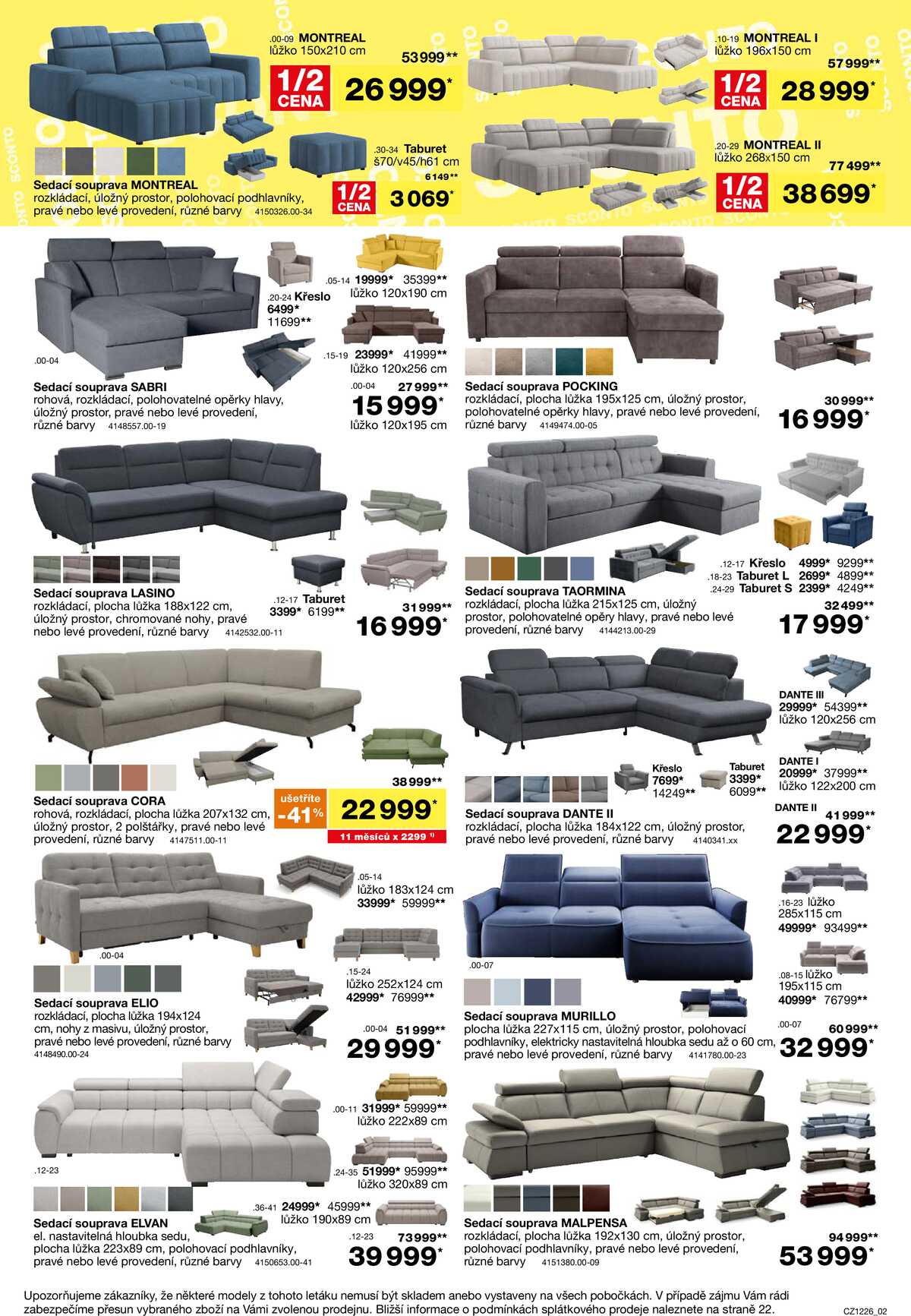 Sconto nábytek od 23.9. do 13.10.2026 strana 2