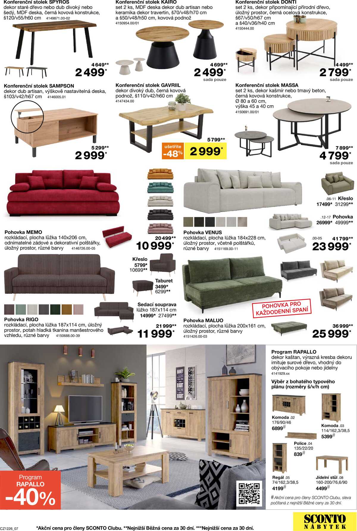 Sconto nábytek od 23.9. do 13.10.2026 strana 7