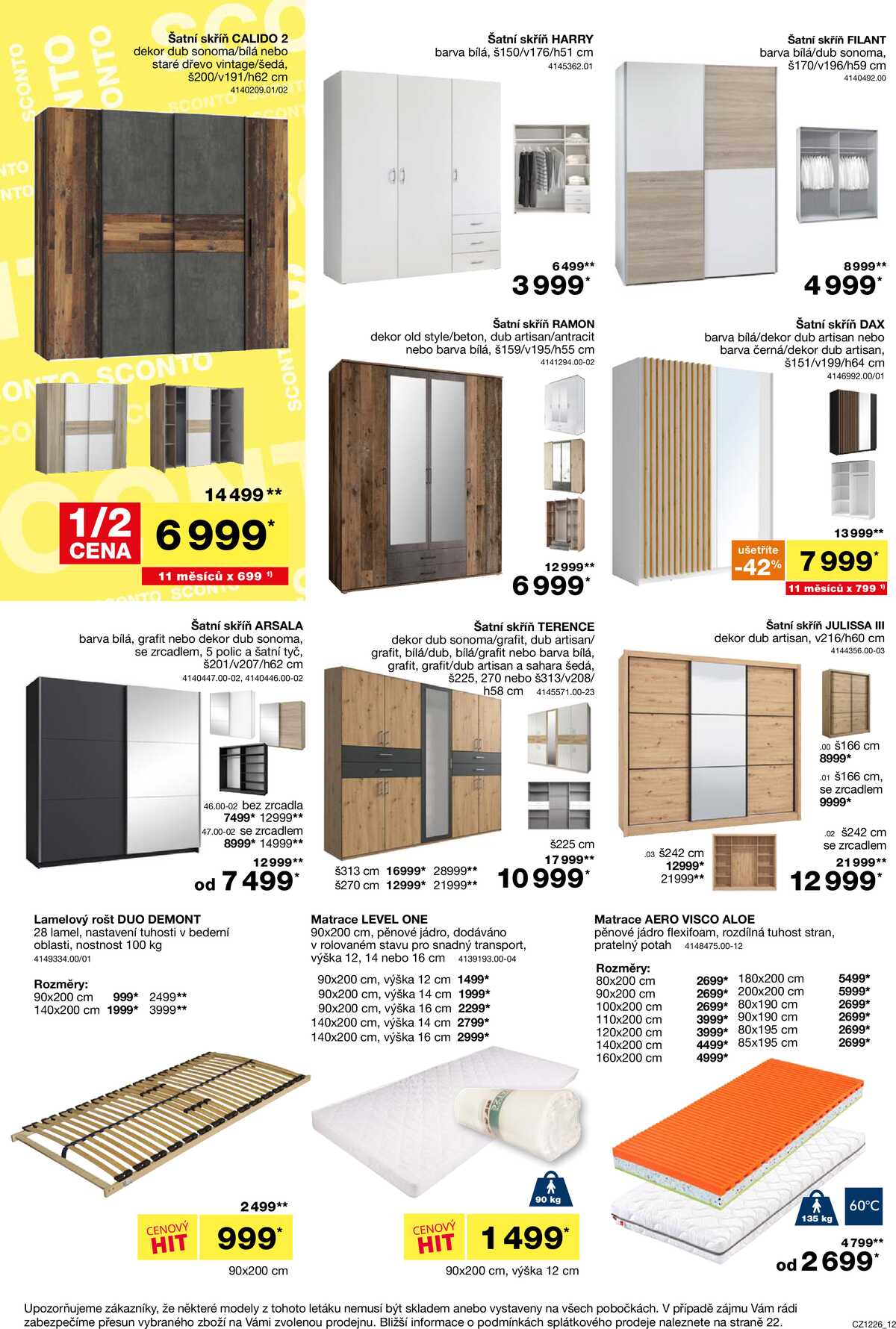 Sconto nábytek od 23.9. do 13.10.2026 strana 12