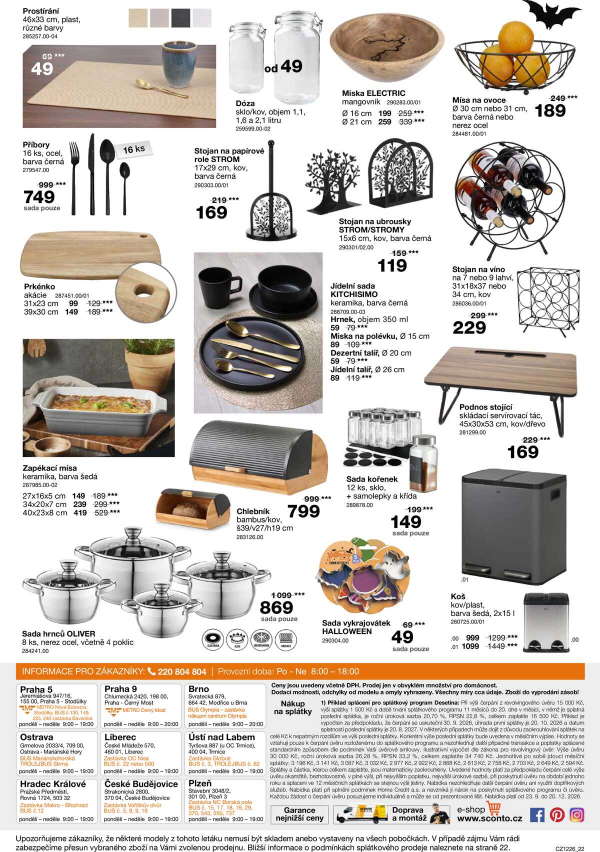 Sconto nábytek od 23.9. do 13.10.2026 strana 22