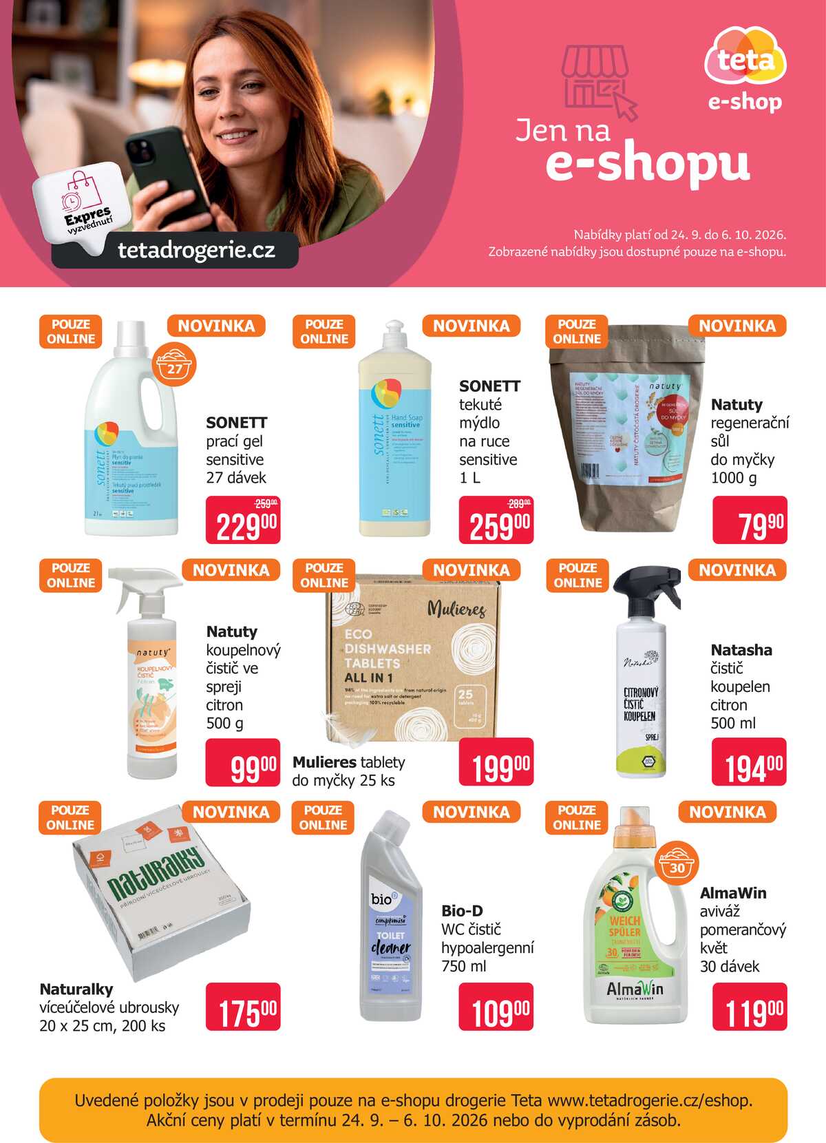 Teta drogerie eshop od 24.9. do 6.10.2026 strana 3