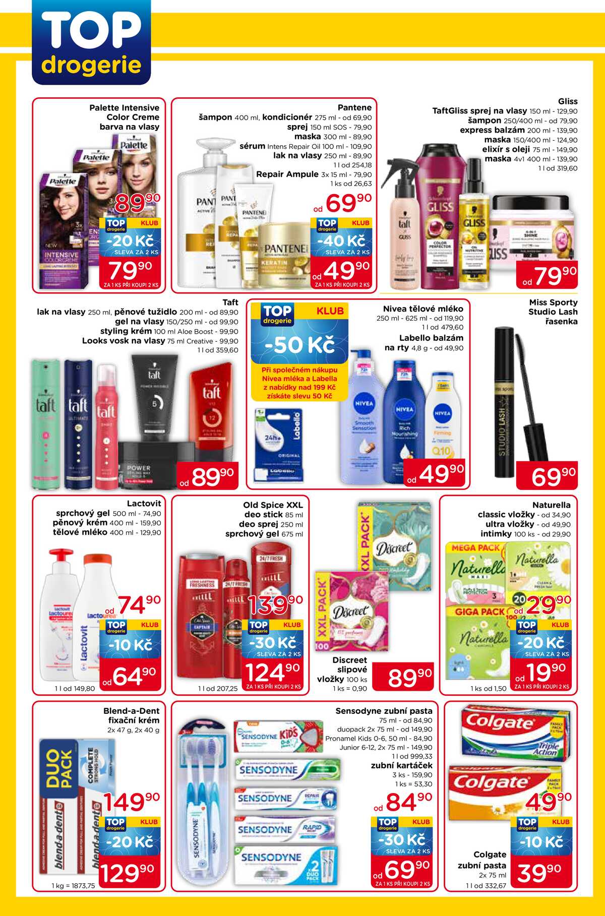 TOP drogerie do 26.9. strana 2