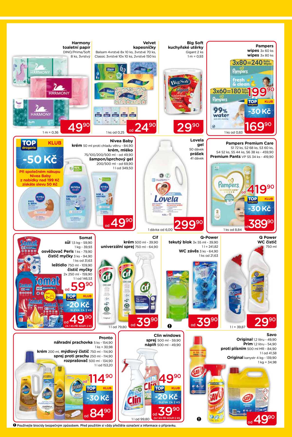 TOP drogerie do 26.9. strana 3