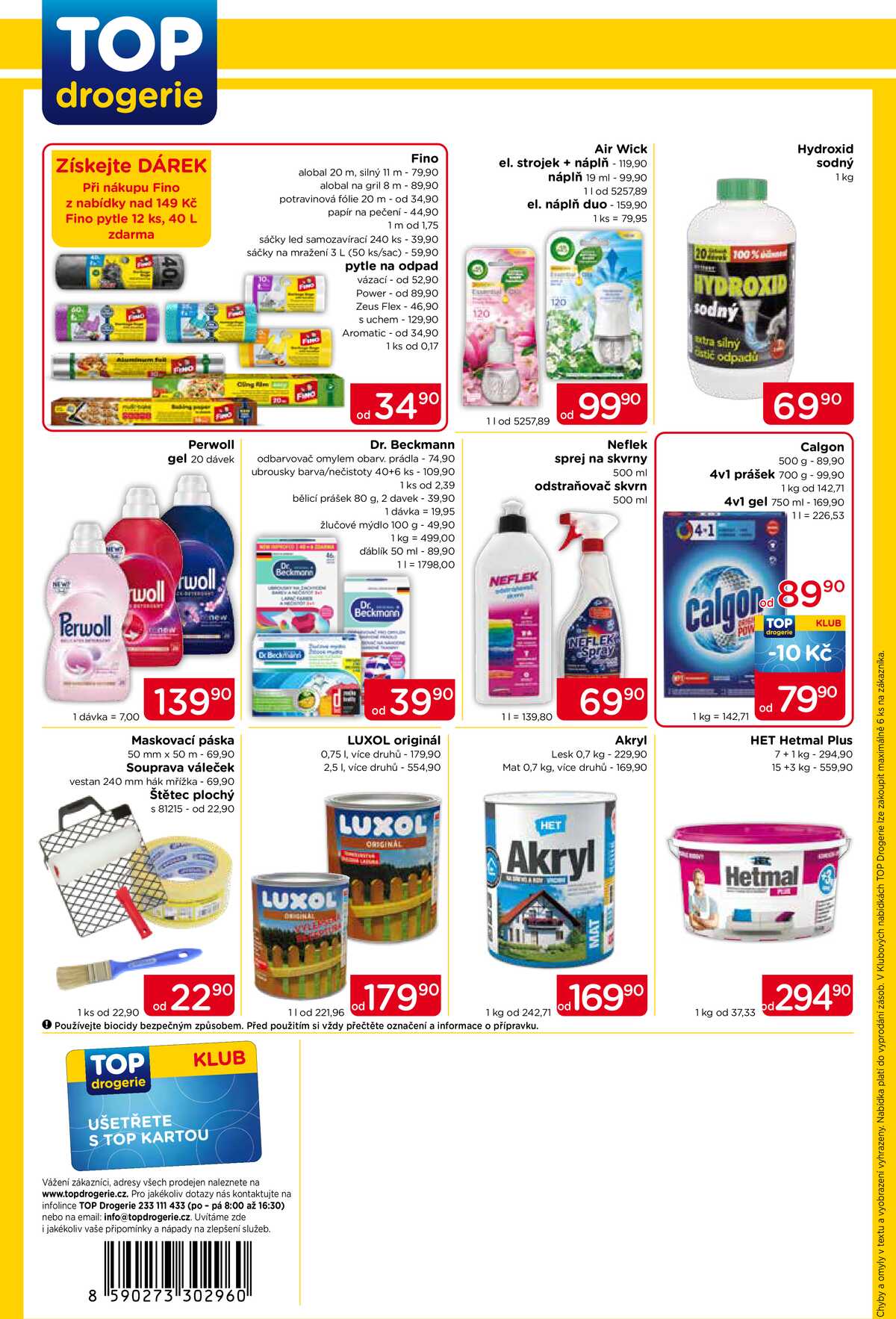 TOP drogerie do 26.9. strana 4