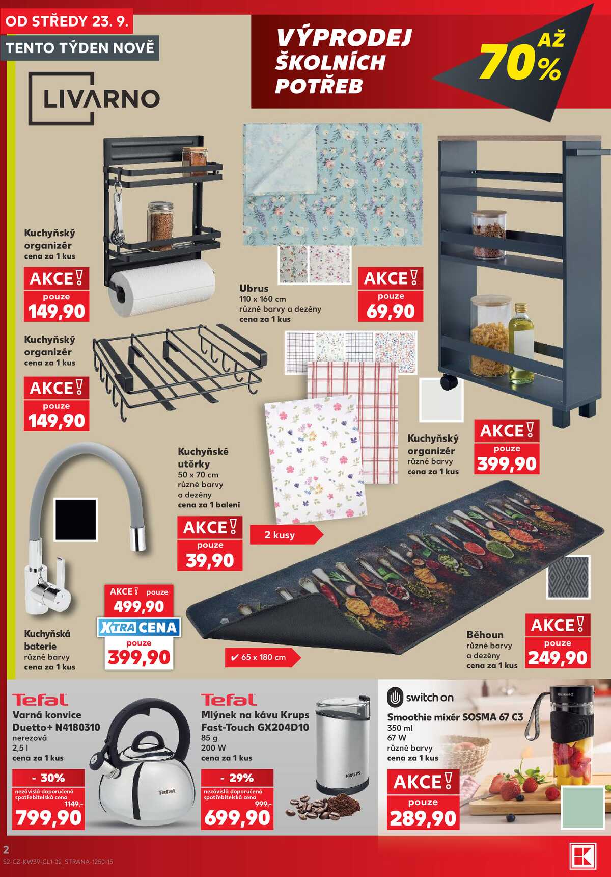 Kaufland - Spotřební zboží - 23.9.-29.9.2026 strana 2