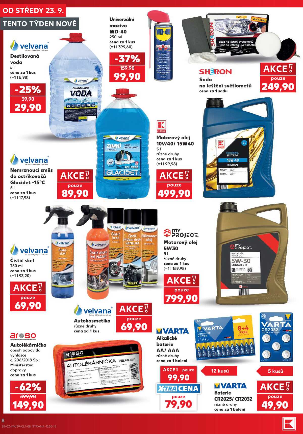 Kaufland - Spotřební zboží - 23.9.-29.9.2026 strana 8