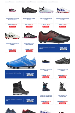 Intersport Boty - 22. 9. 2026