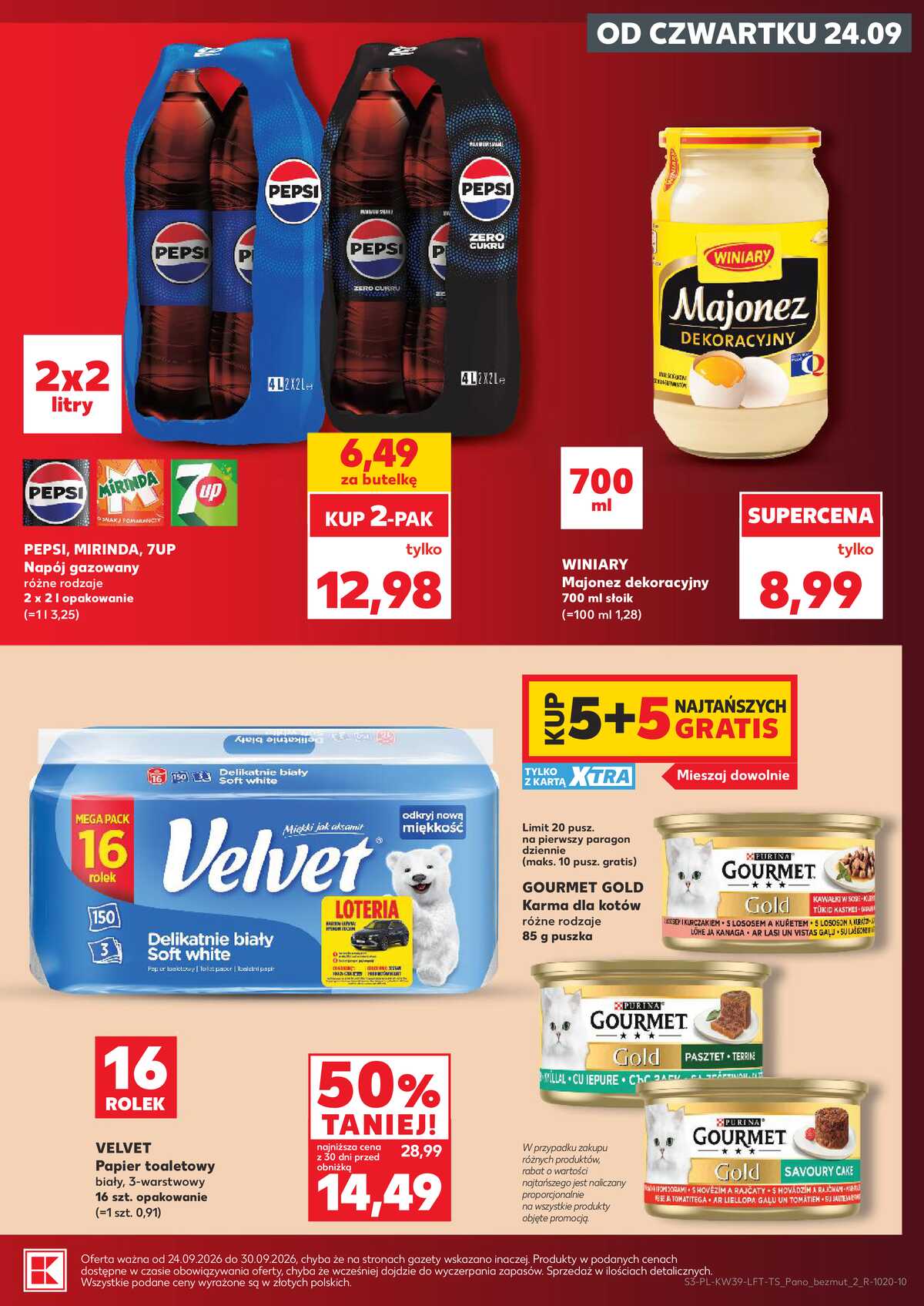 Leták Kaufland Polsko 24.9.-30.9.2026 - Týdenní zpravodaj strana 3