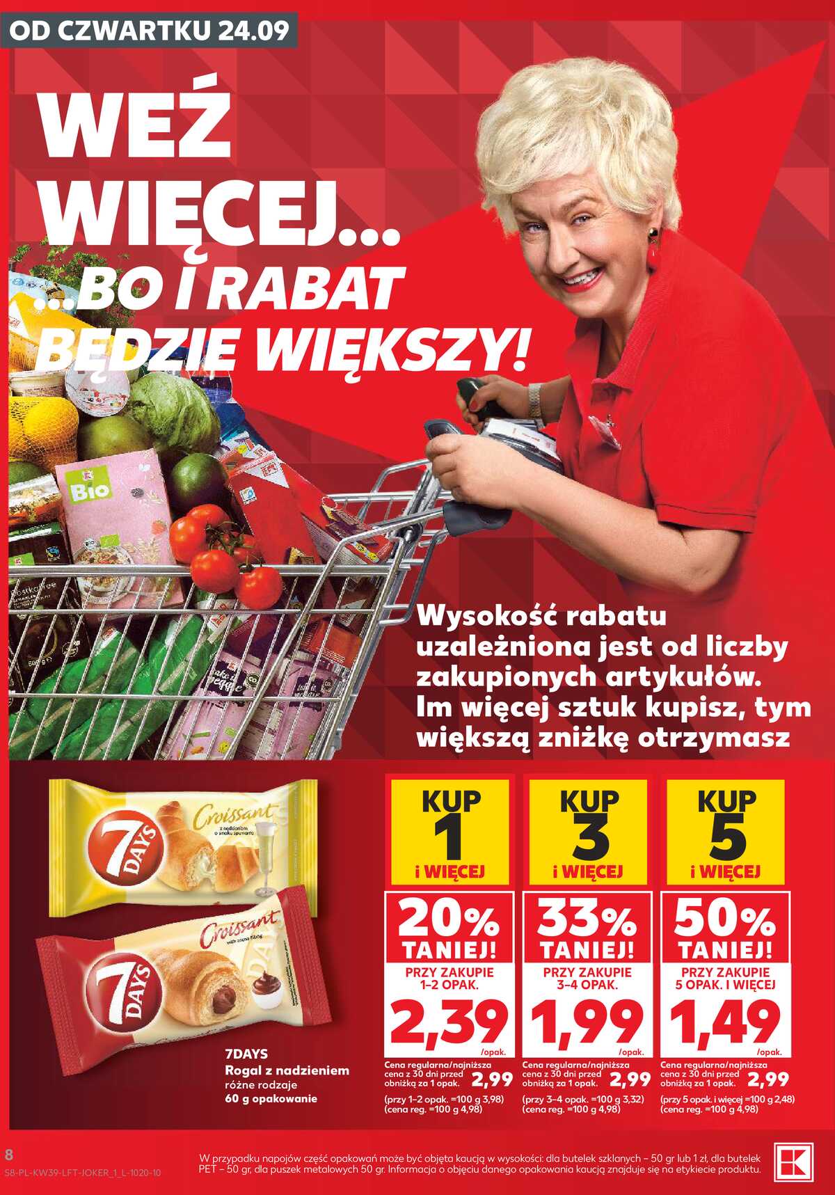 Leták Kaufland Polsko 24.9.-30.9.2026 - Týdenní zpravodaj strana 8