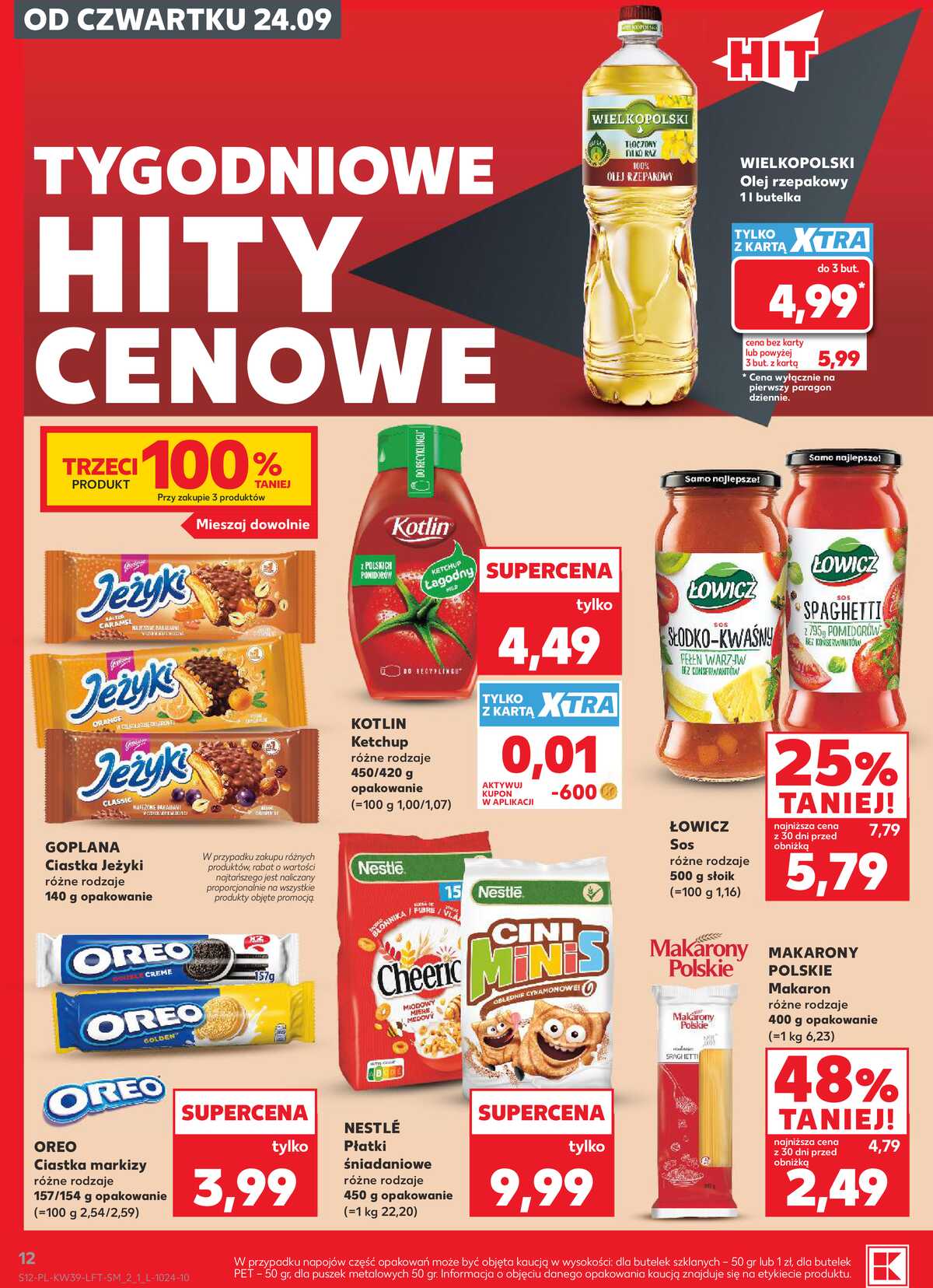 Leták Kaufland Polsko 24.9.-30.9.2026 - Týdenní zpravodaj strana 12